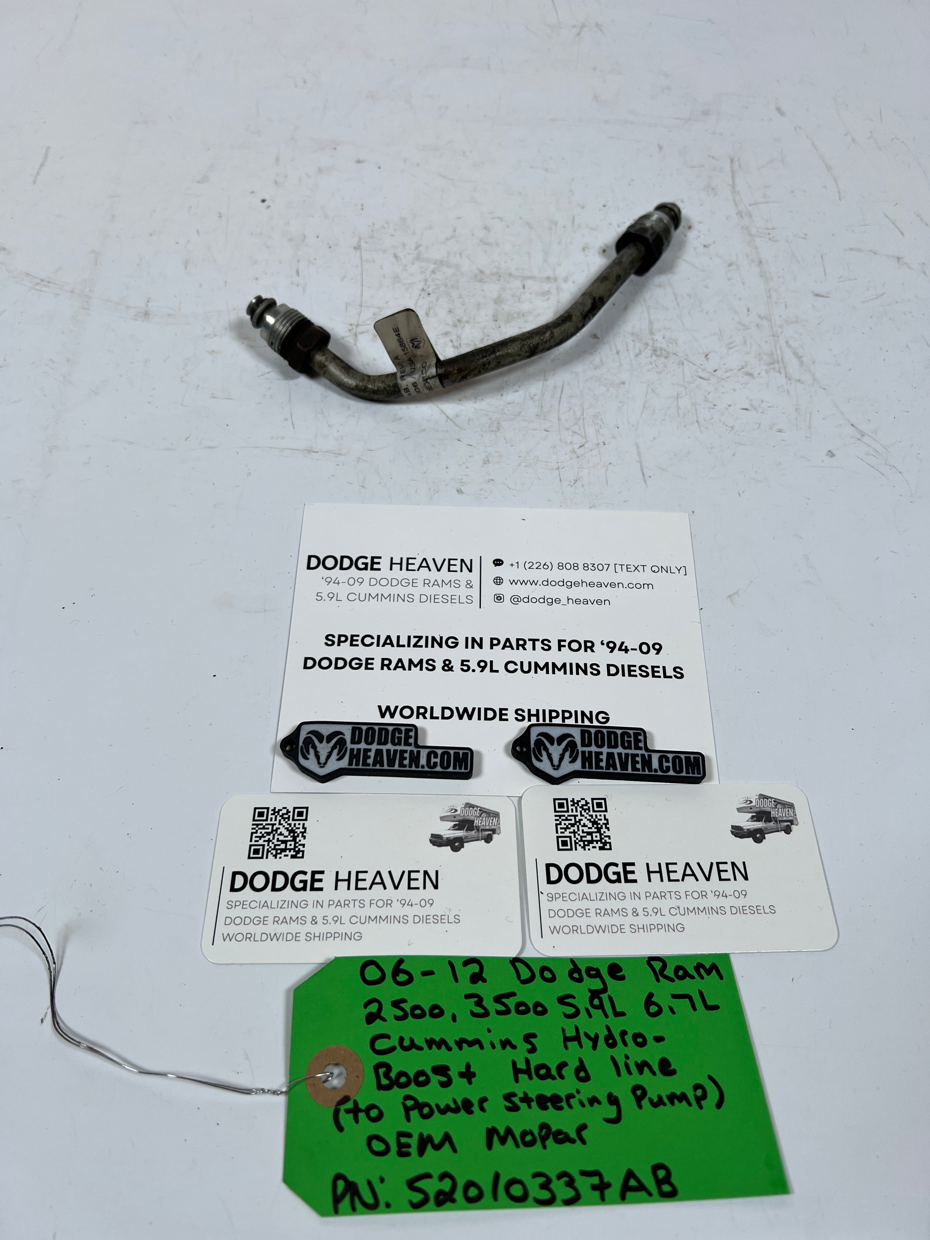 2006-2012 Dodge Ram 5.9L 6.7L Cummins Hydro-Boost Hard Line