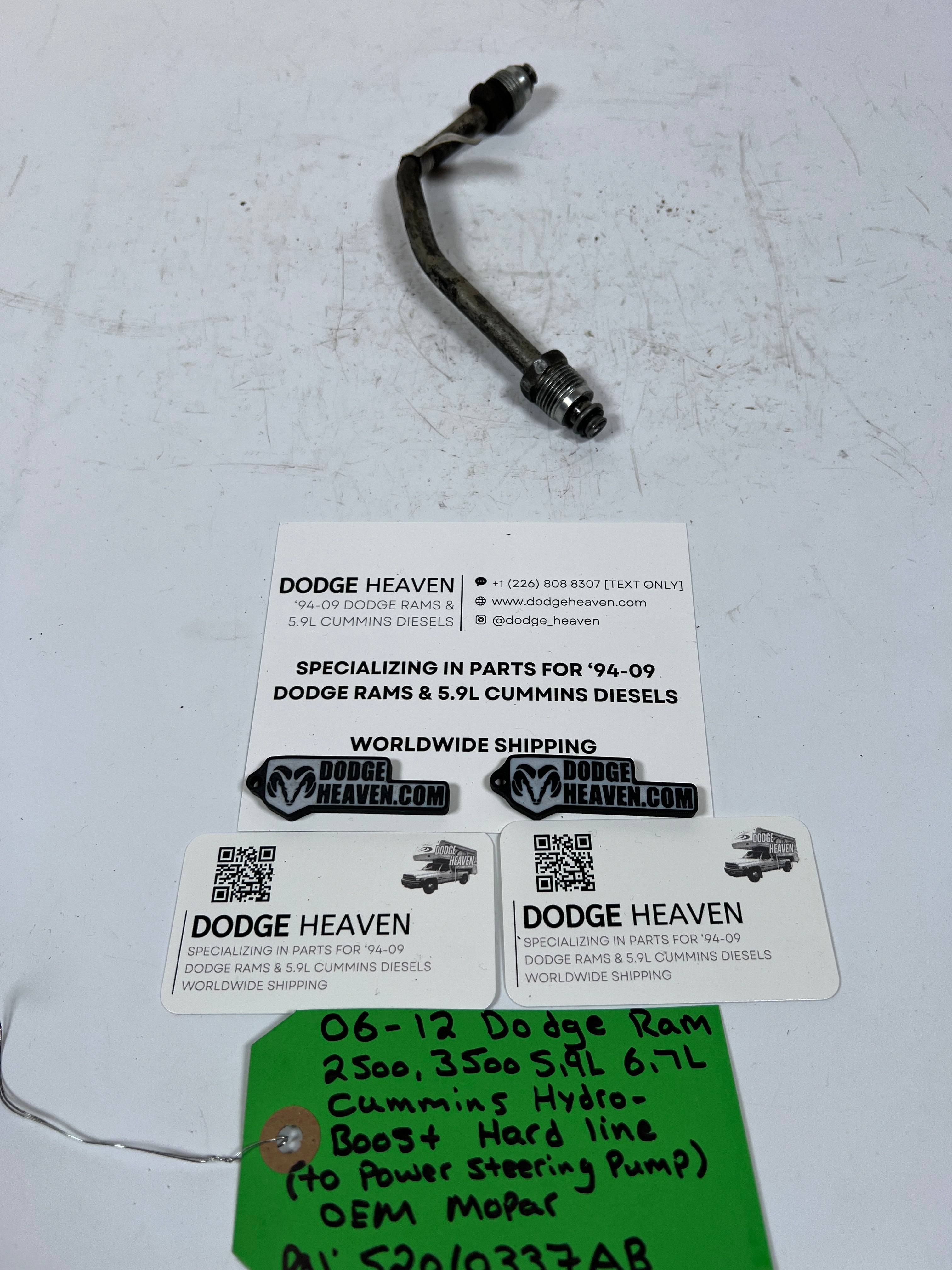 2006-2012 Dodge Ram 5.9L 6.7L Cummins Hydro-Boost Hard Line