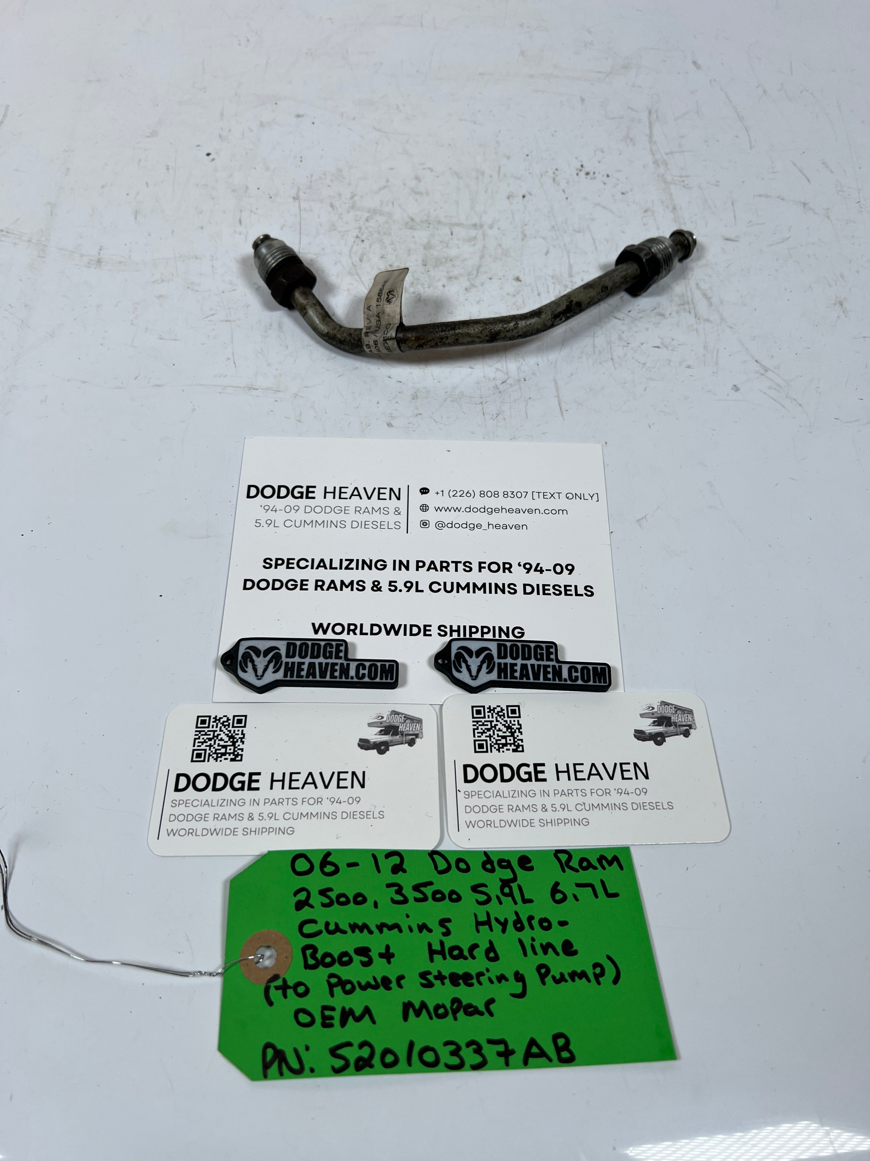 2006-2012 Dodge Ram 5.9L 6.7L Cummins Hydro-Boost Hard Line