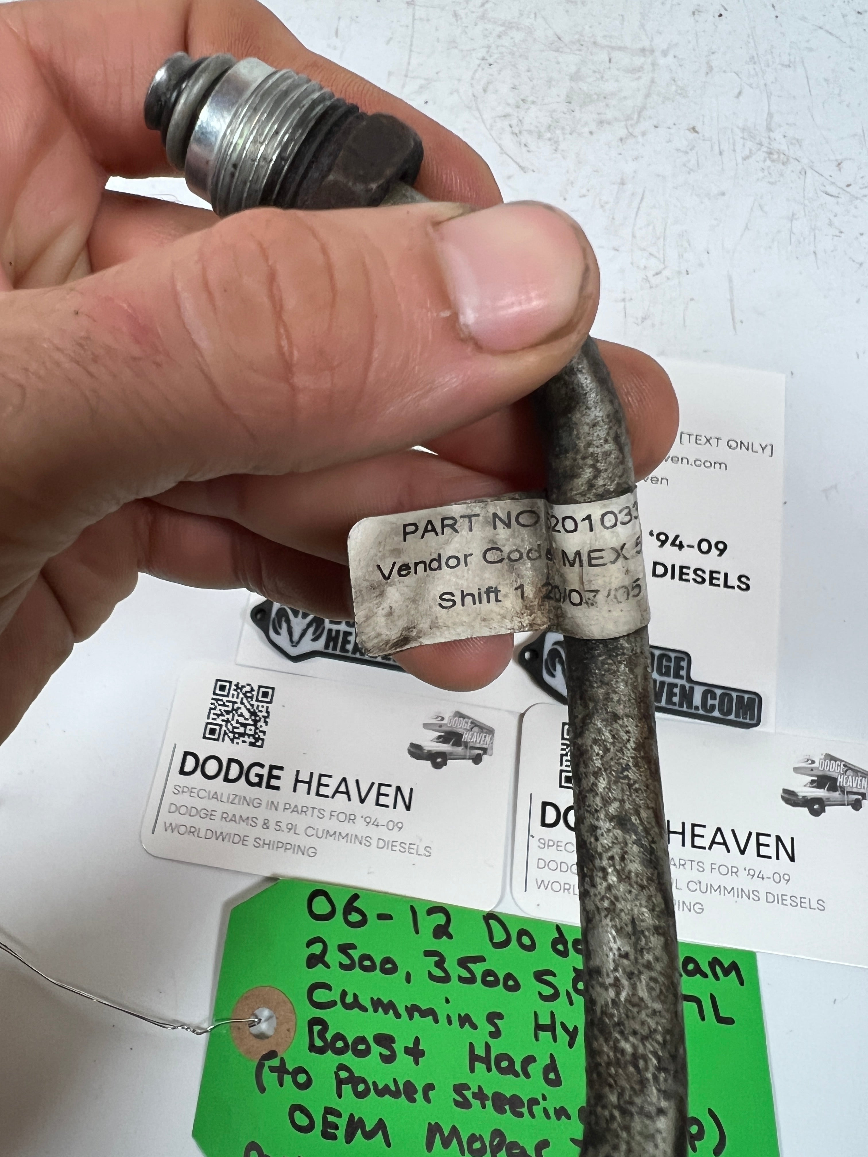 2006-2012 Dodge Ram 5.9L 6.7L Cummins Hydro-Boost Hard Line