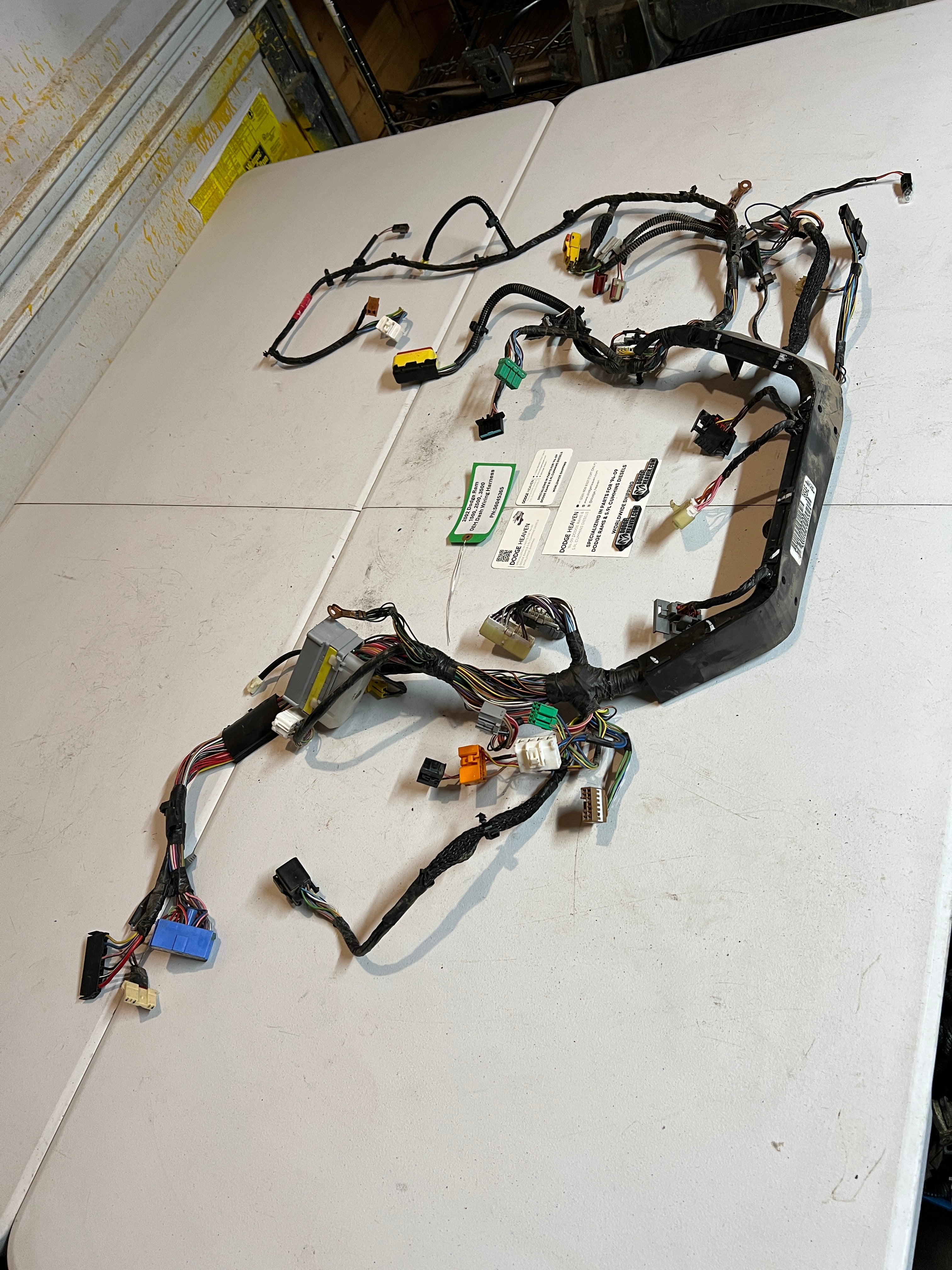 2002-2002 Dodge Ram 1500 2500 3500 Dash Wiring Harness
