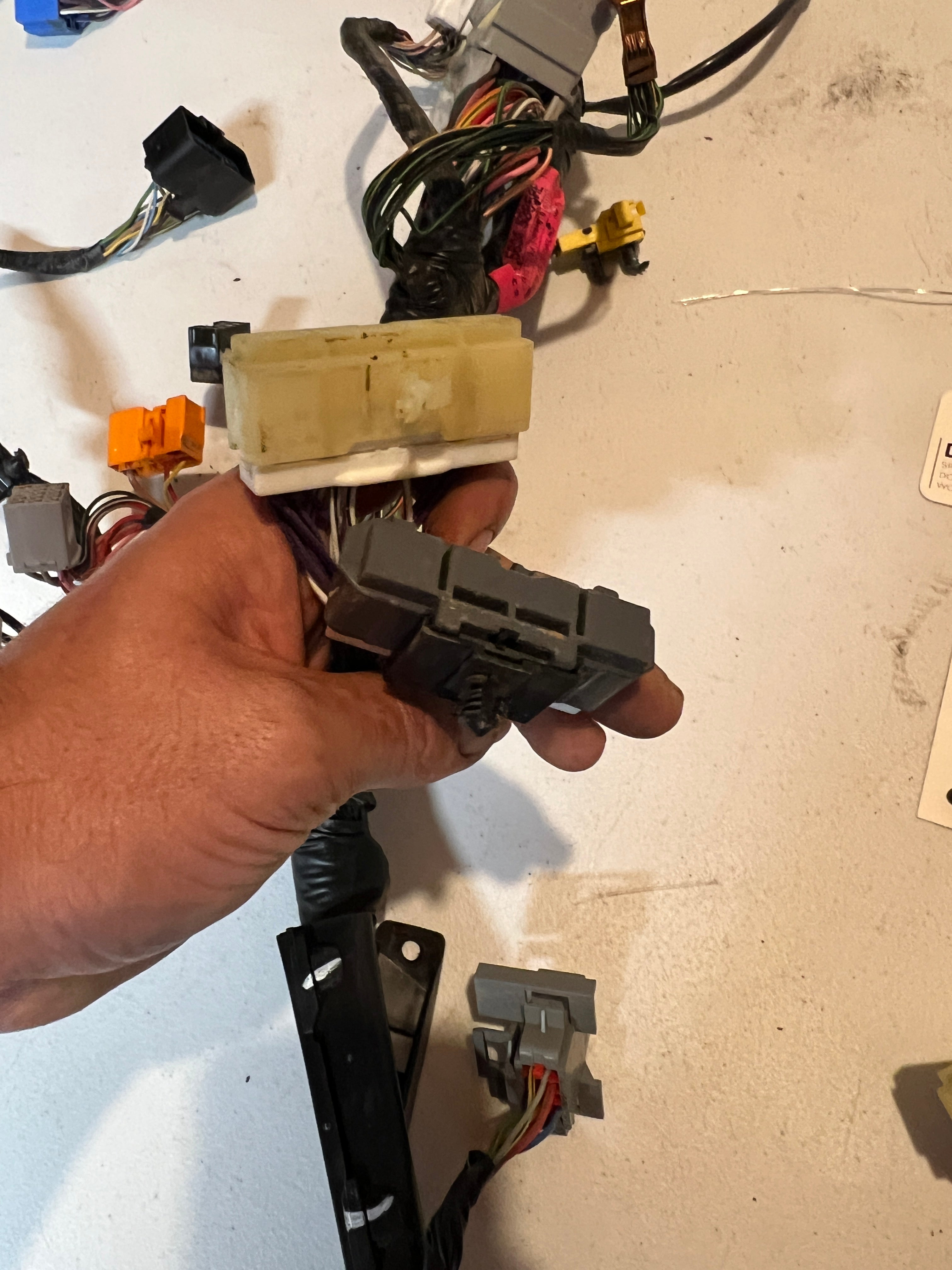 2002-2002 Dodge Ram 1500 2500 3500 Dash Wiring Harness