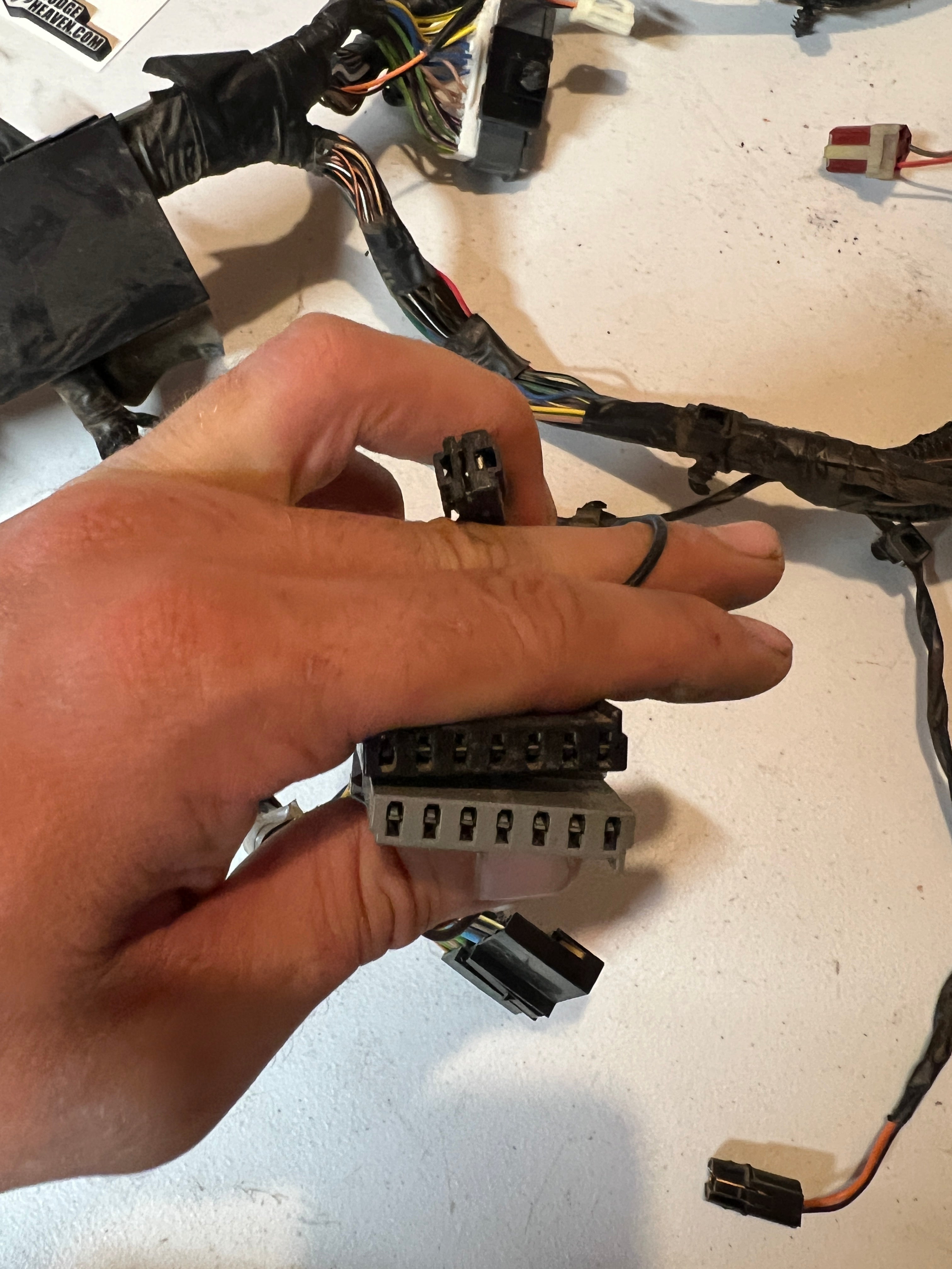 2002-2002 Dodge Ram 1500 2500 3500 Dash Wiring Harness