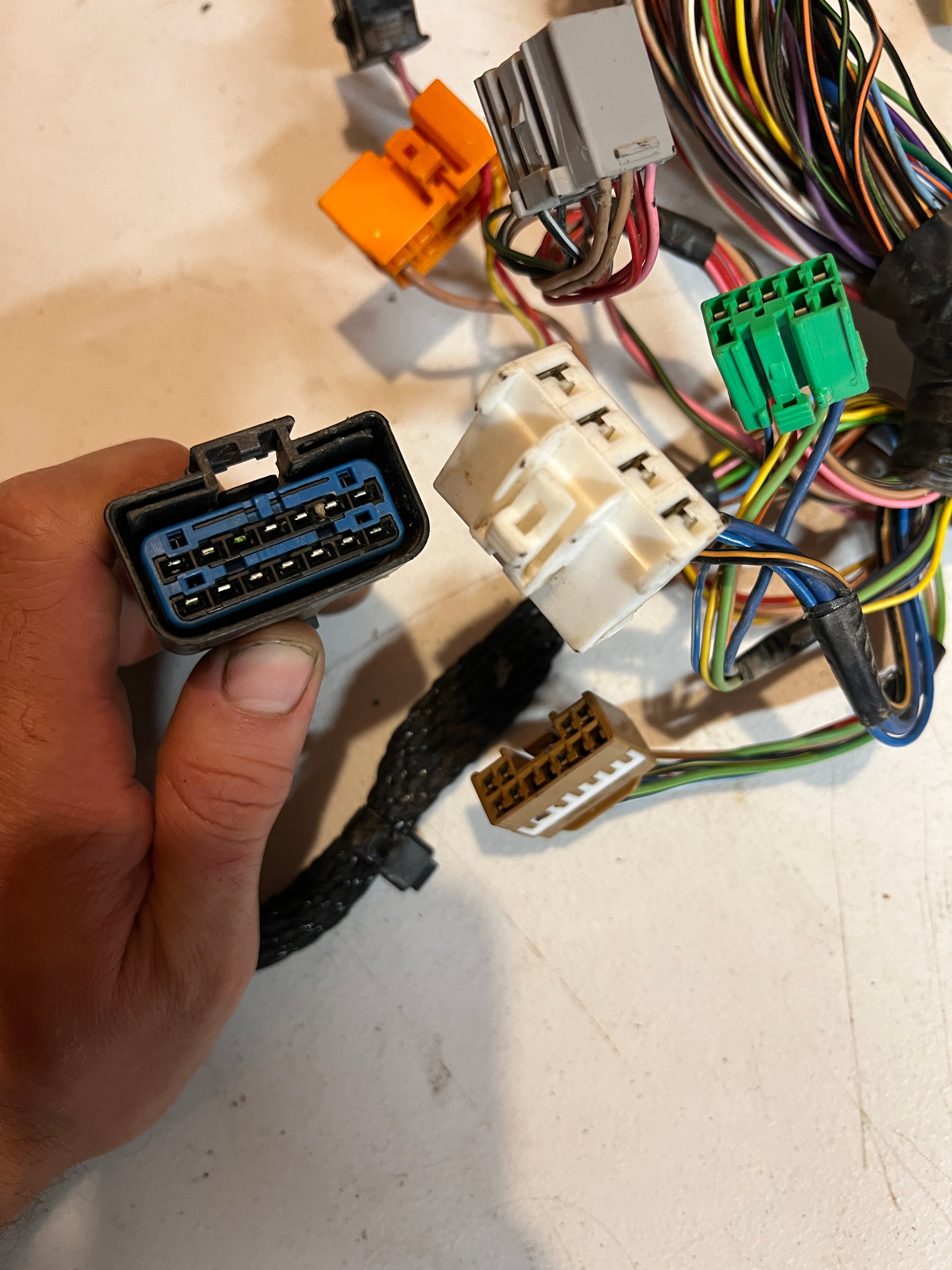 2002-2002 Dodge Ram 1500 2500 3500 Dash Wiring Harness