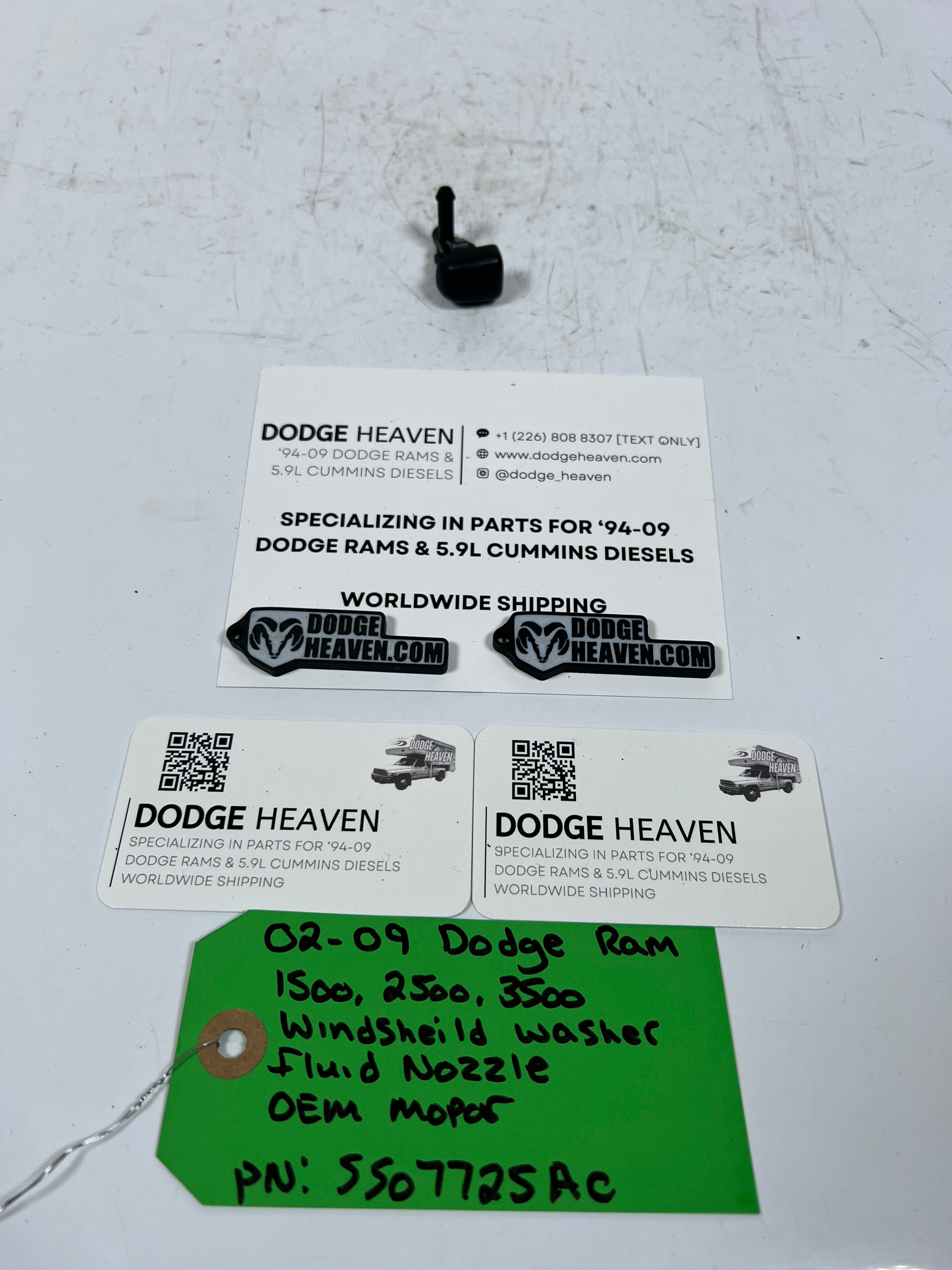 2002-2009 Dodge Ram 1500-3500 WindShield Washer Fluid Nozzle