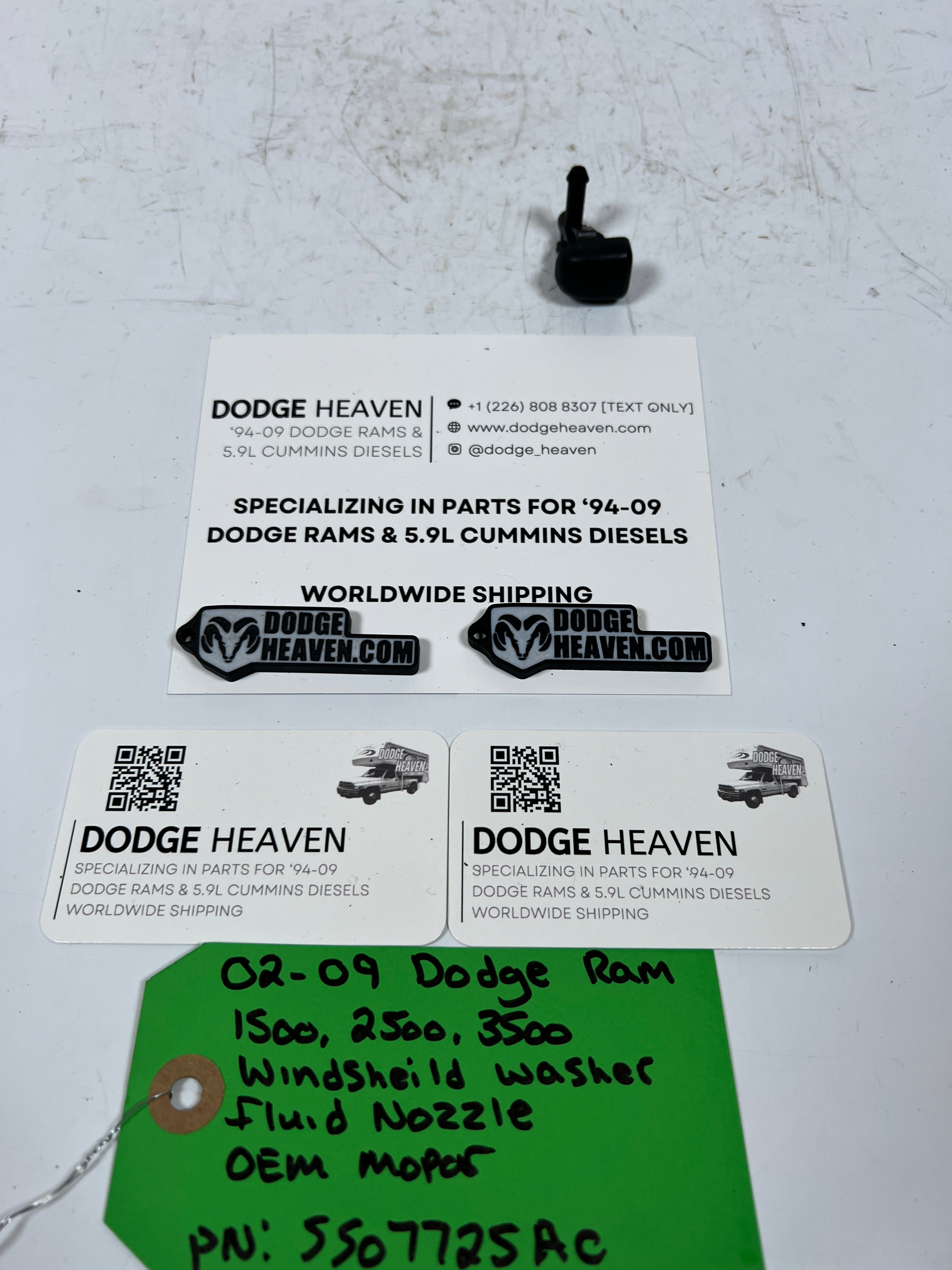 2002-2009 Dodge Ram 1500-3500 WindShield Washer Fluid Nozzle