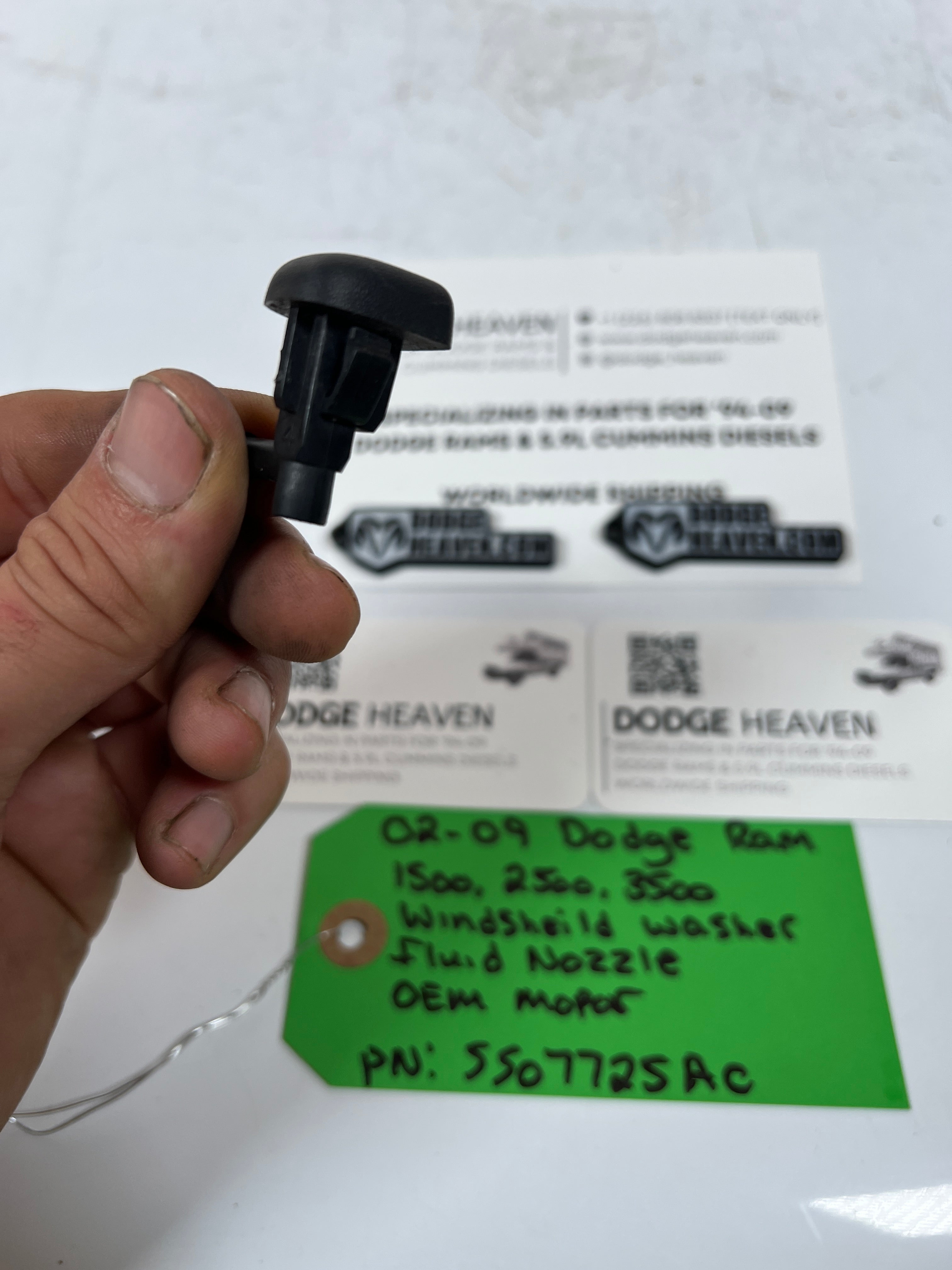 2002-2009 Dodge Ram 1500-3500 WindShield Washer Fluid Nozzle