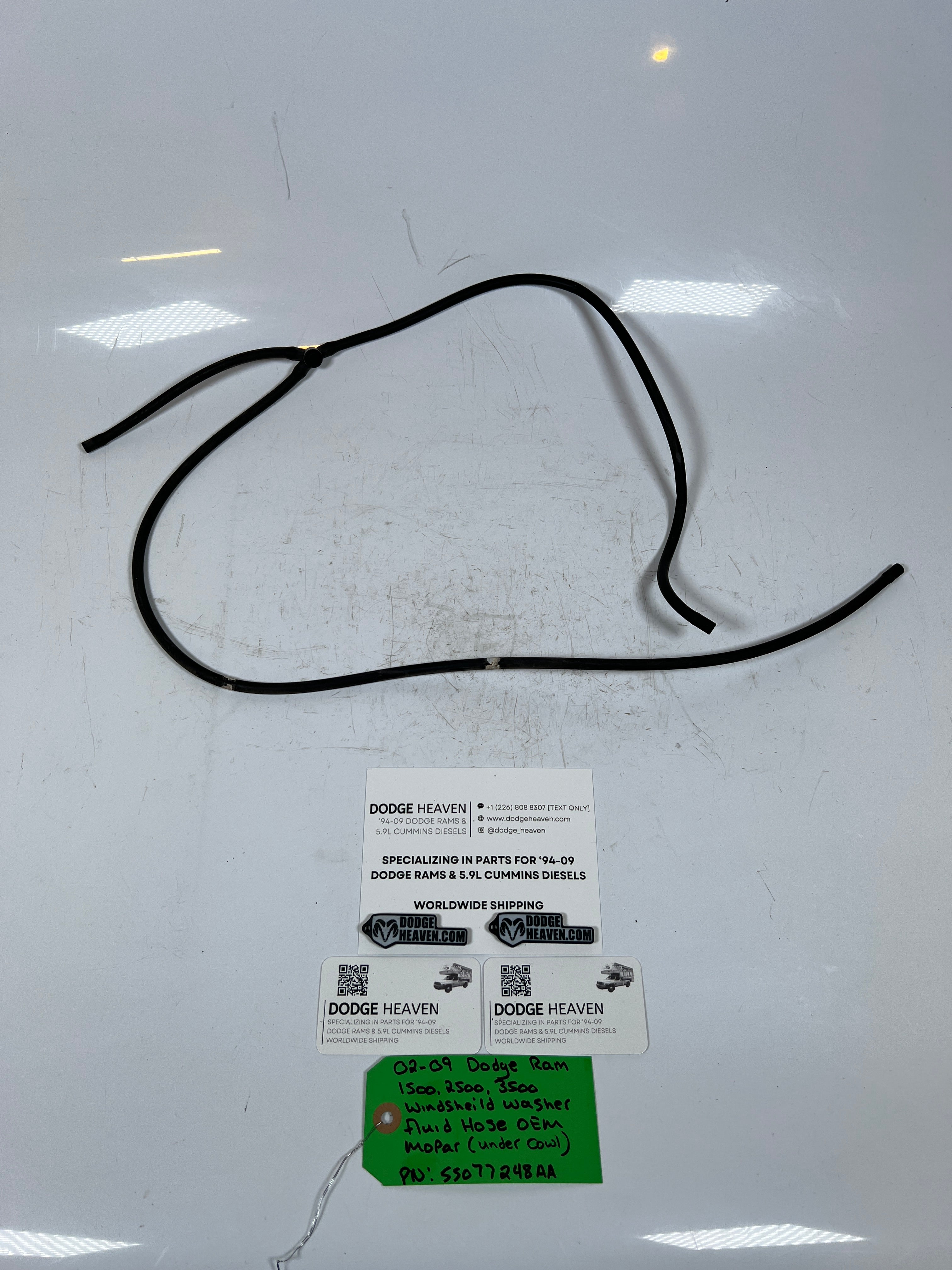 2002-2009 Dodge Ram 1500-3500 Windshield Washer Fluid Hose