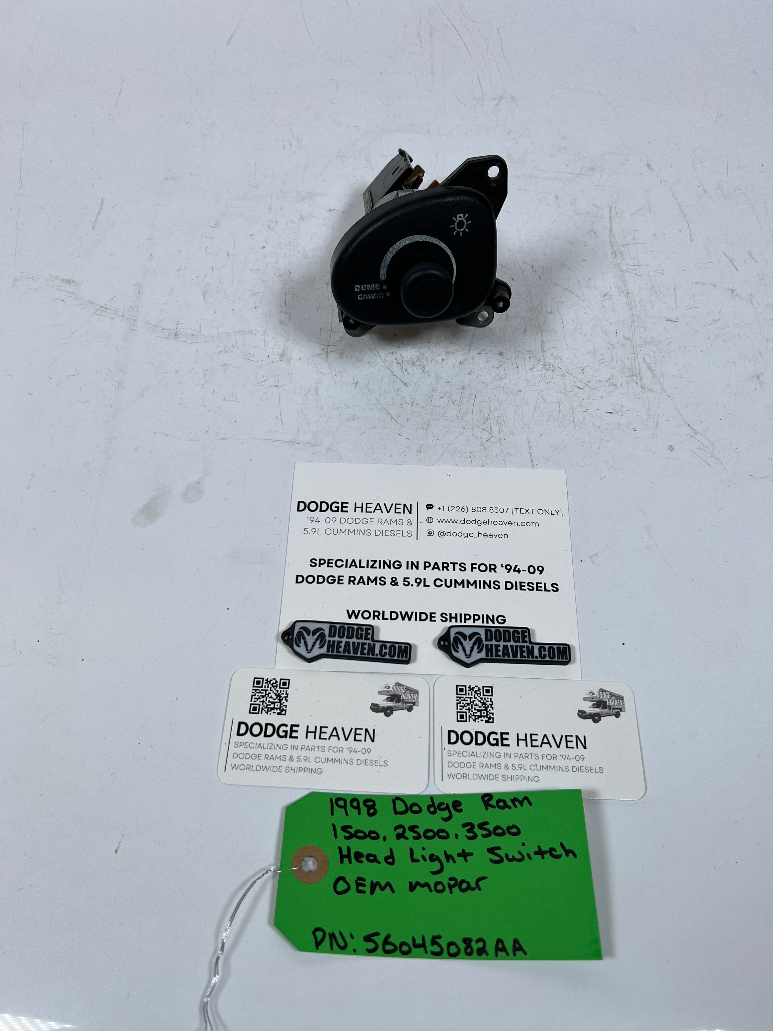 1998-1998 Dodge Ram 1500-3500 Head Light Switch