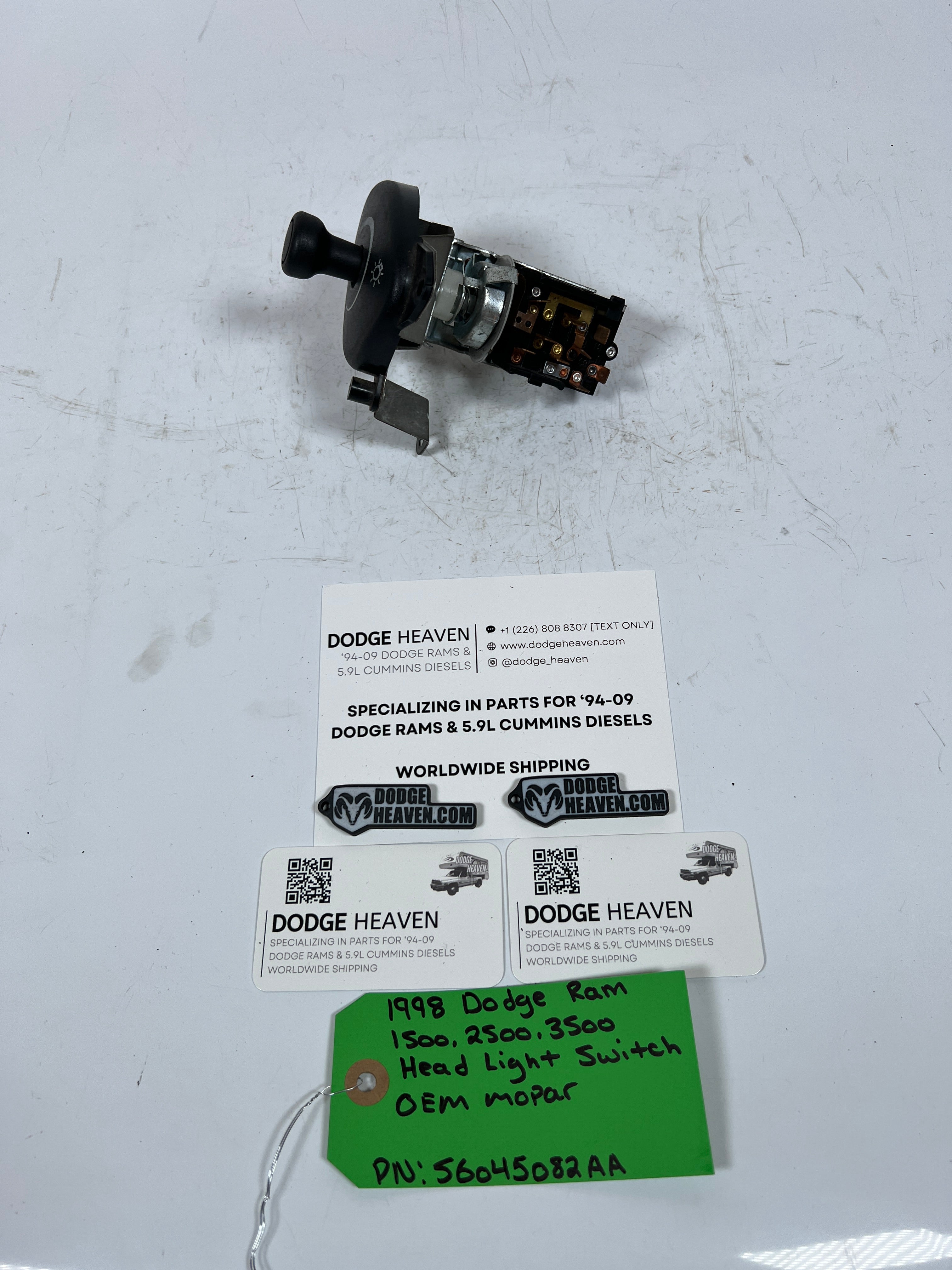 1998-1998 Dodge Ram 1500-3500 Head Light Switch