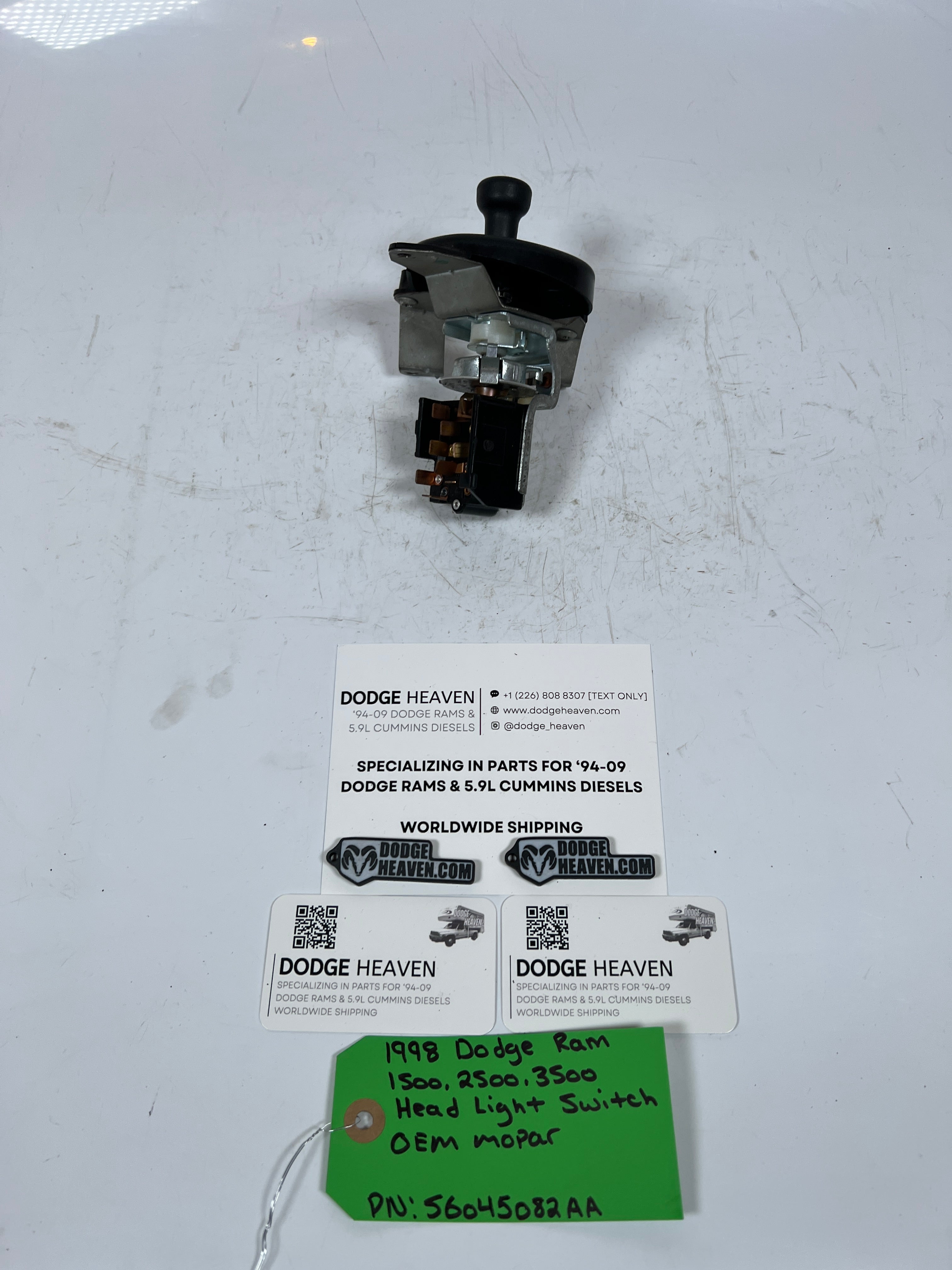 1998-1998 Dodge Ram 1500-3500 Head Light Switch