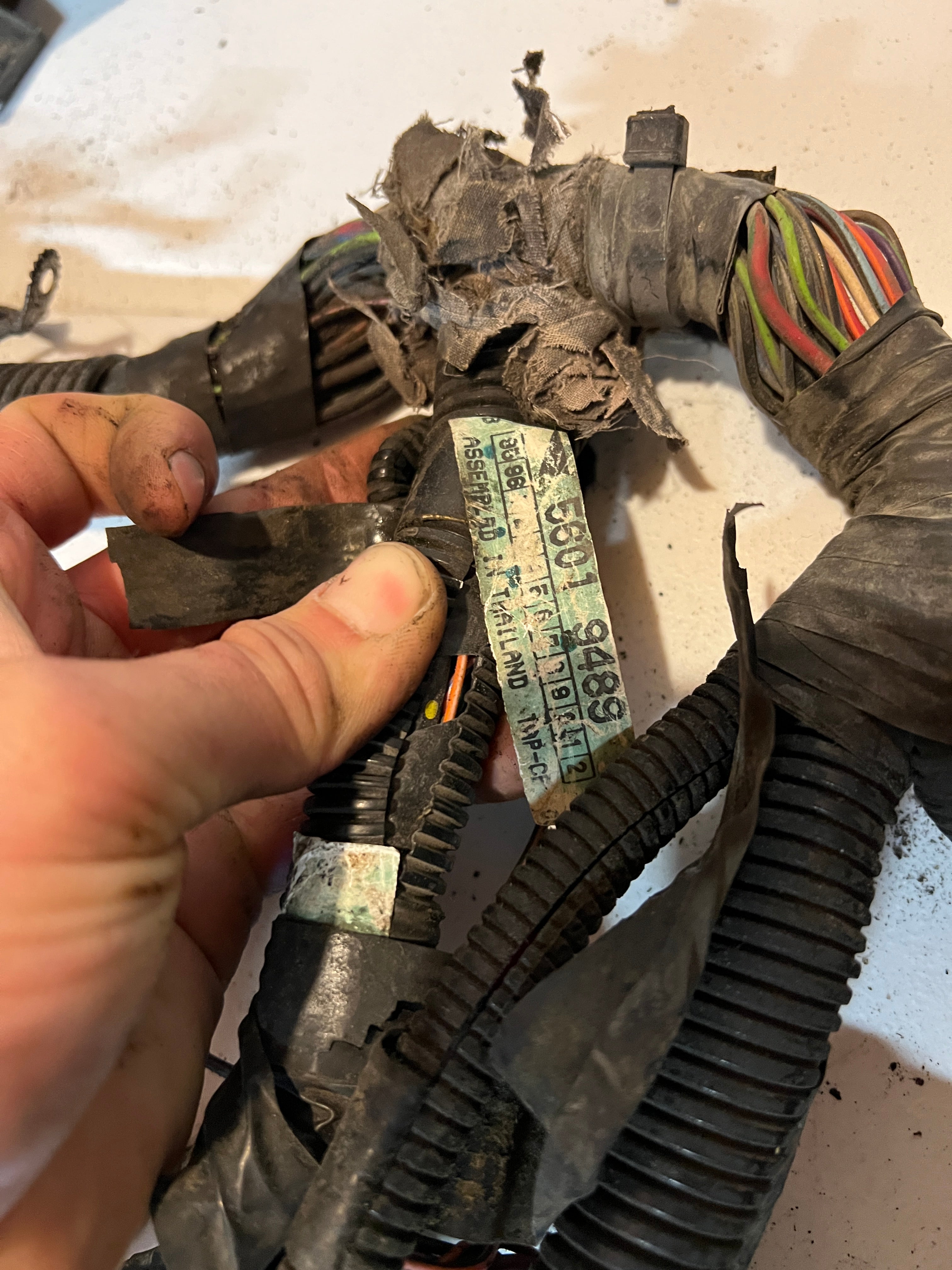 1996-1996 Dodge Ram 5.9L 12 V Cummins Engine Bay Wiring Harness