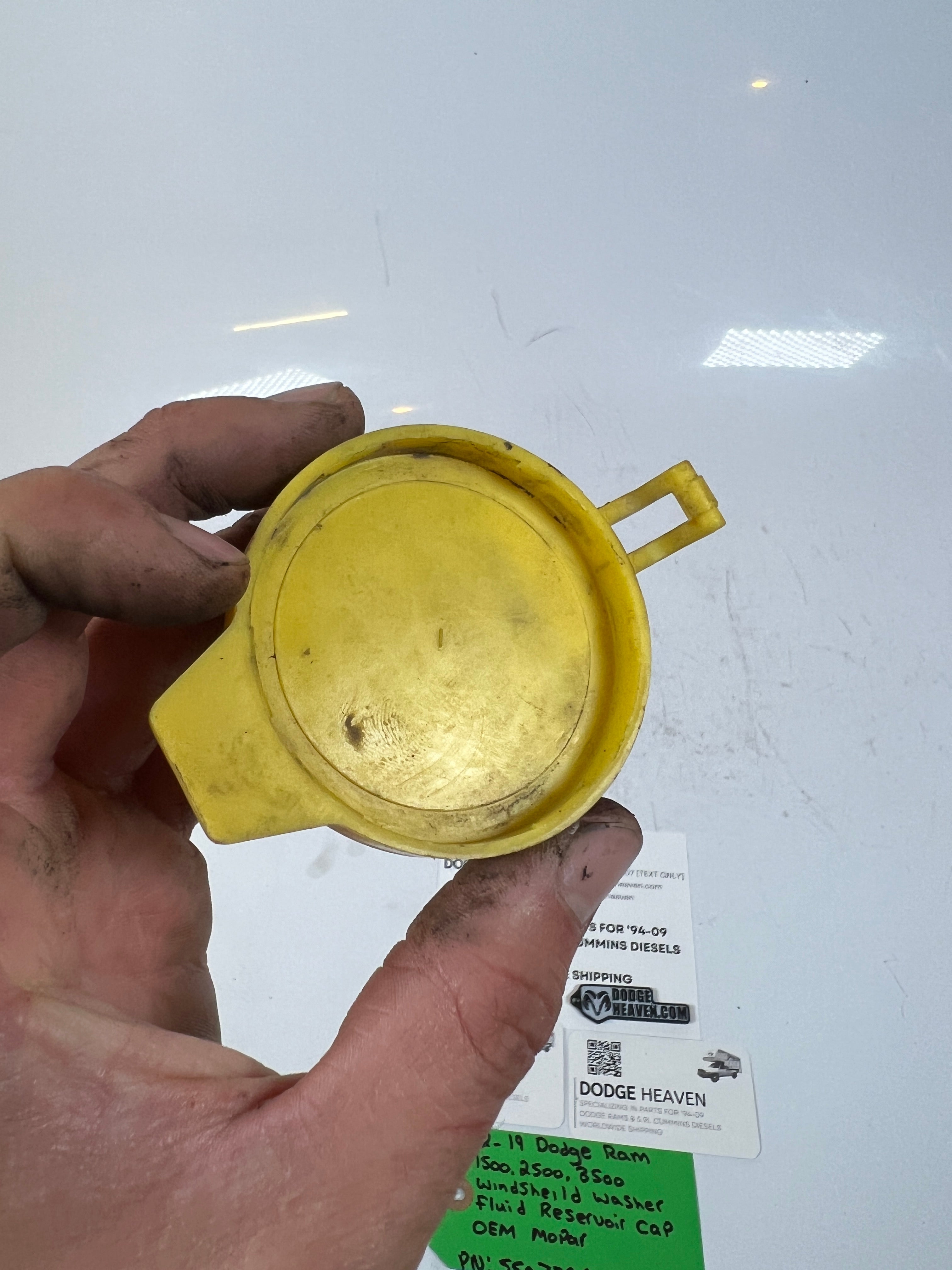 2002-2019 Dodge Ram Windshield Washer Fluid Reserevoir Cap