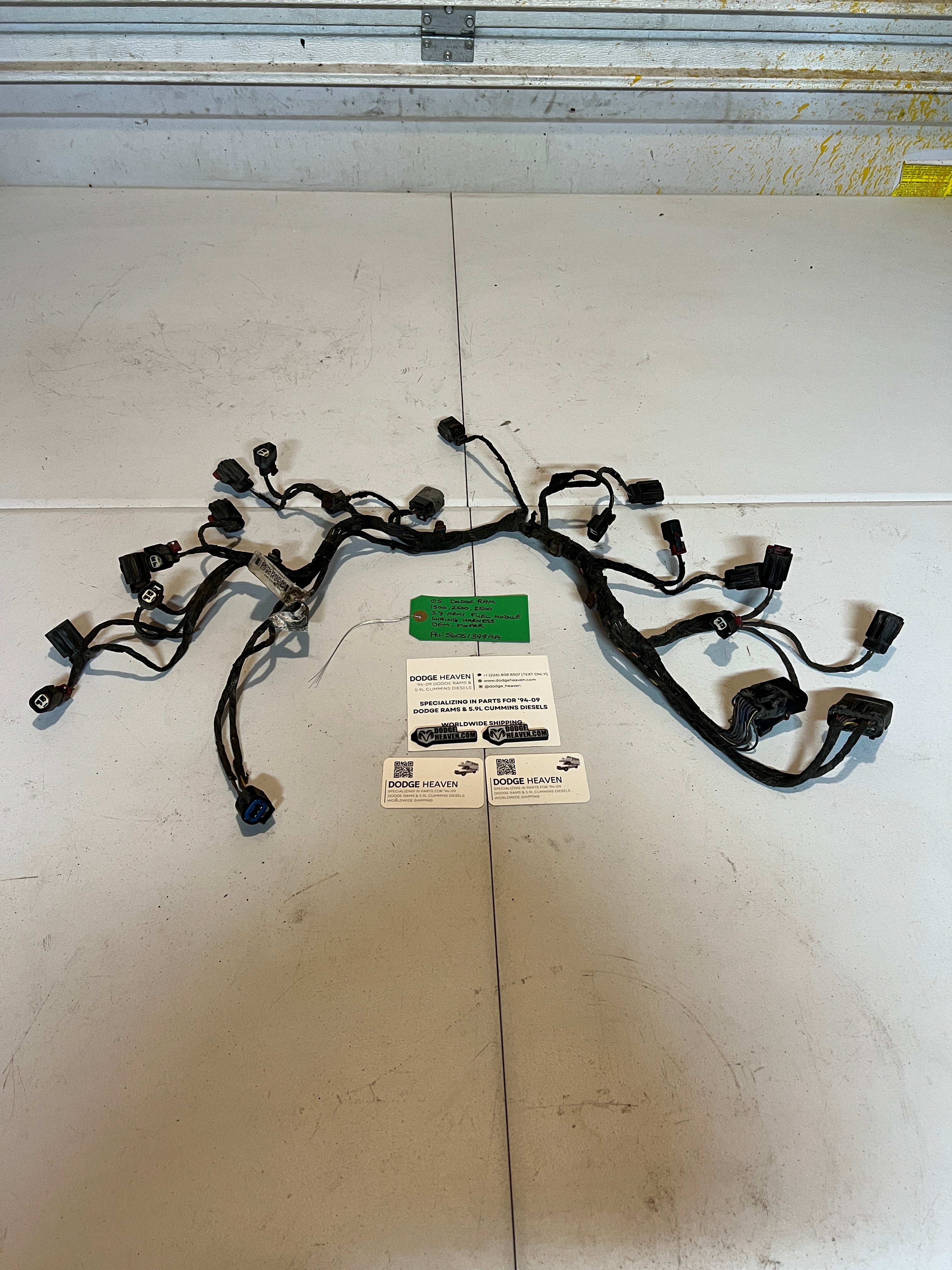 2005-2005 Dodge Ram 5.7L Hemi Fuel Injector Wiring Harness