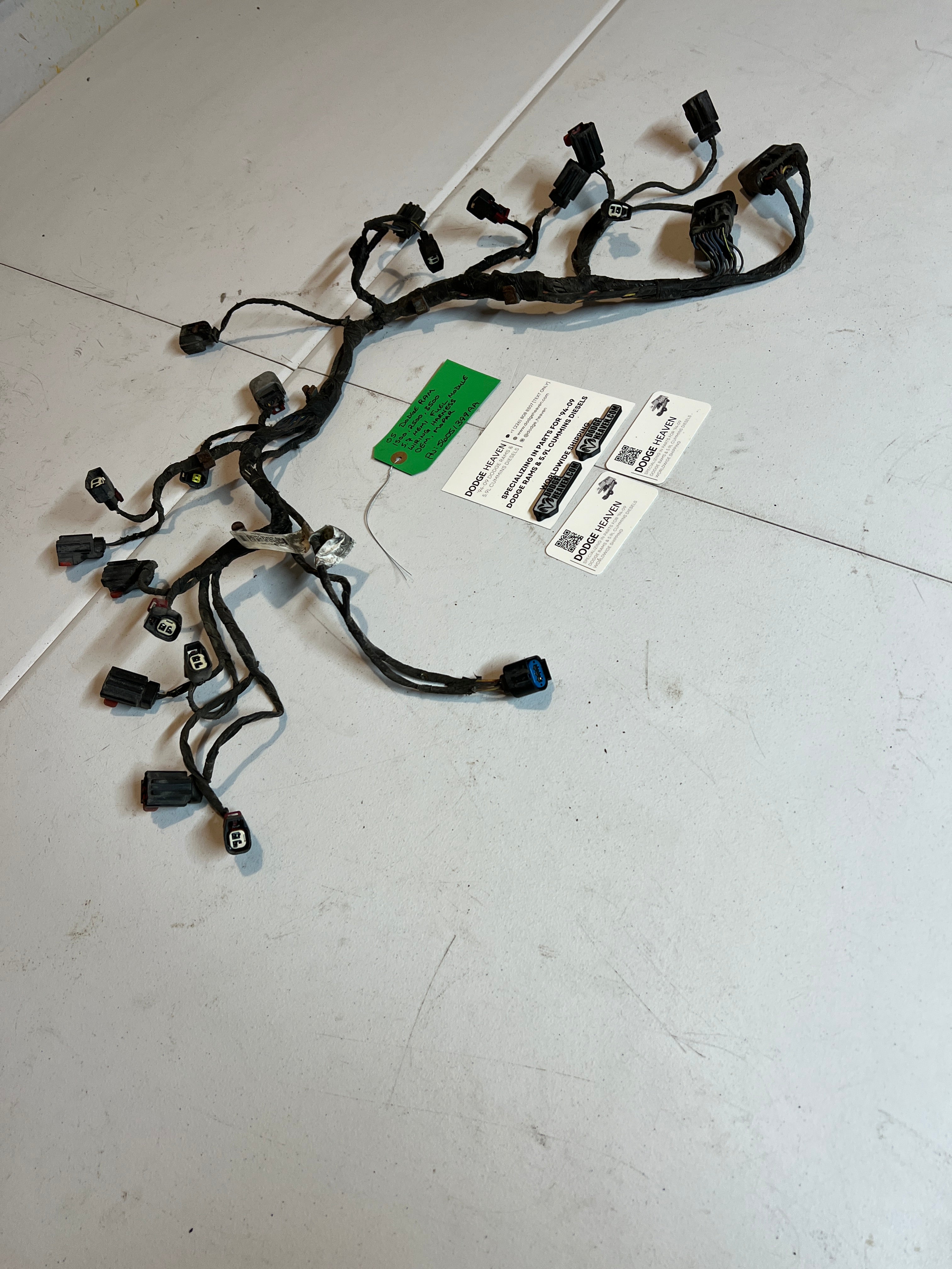2005-2005 Dodge Ram 5.7L Hemi Fuel Injector Wiring Harness