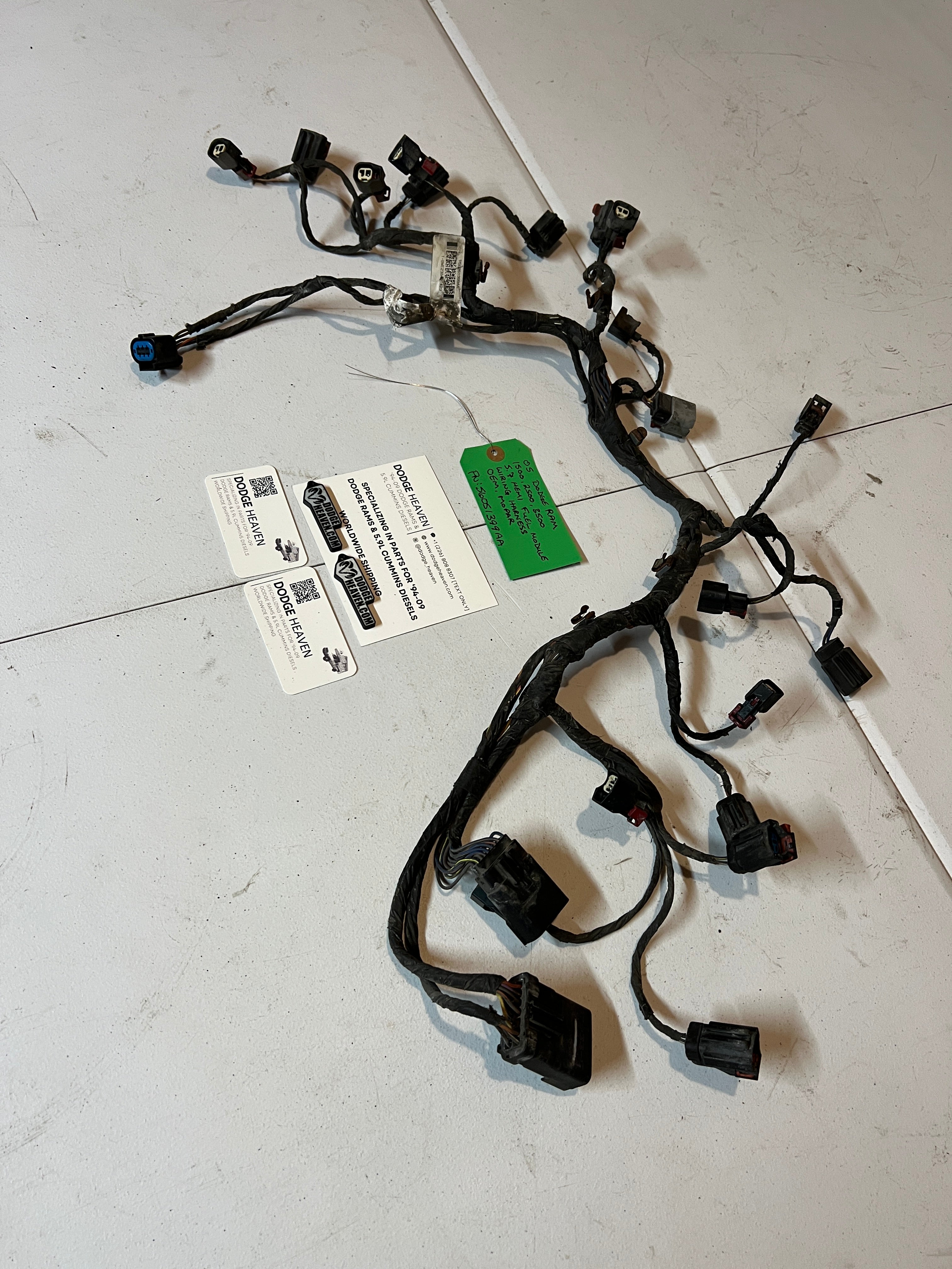 2005-2005 Dodge Ram 5.7L Hemi Fuel Injector Wiring Harness
