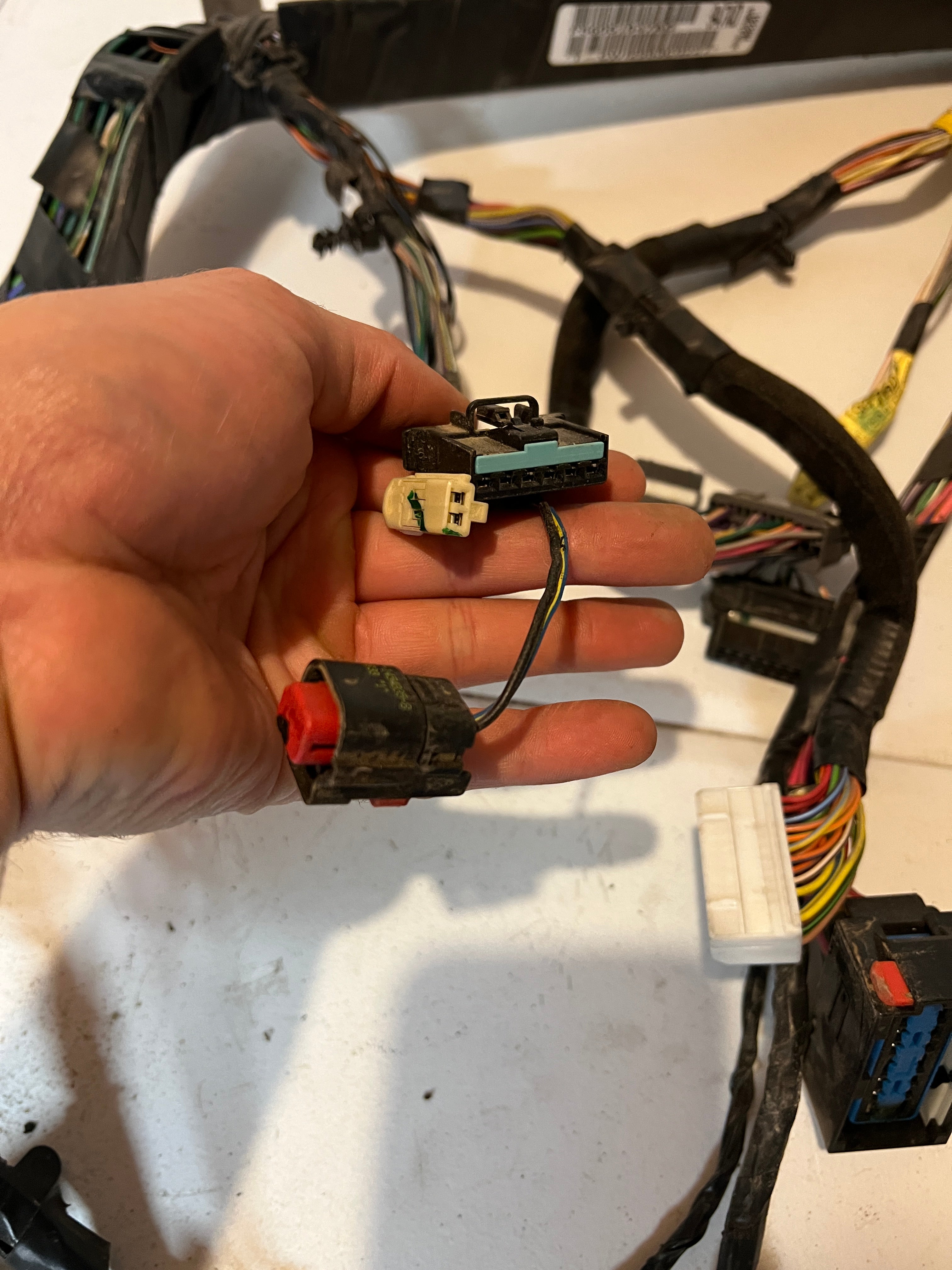 2004-2004 Dodge Ram 1500 2500 3500 Dash Wiring Harness
