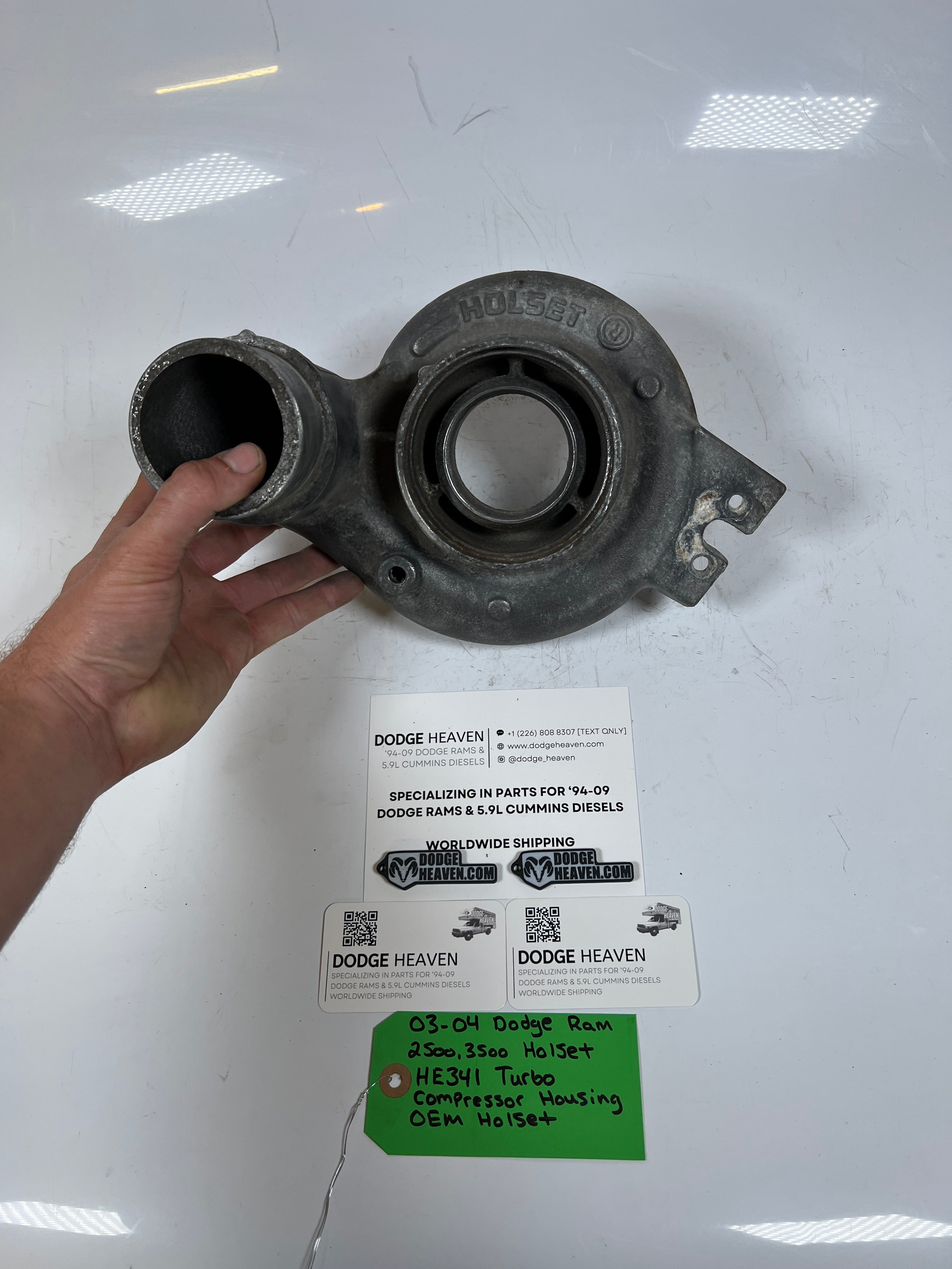 2003-2004 Dodge Ram 5.9L Cummins HE341 Holset Turbo Compressor Housing