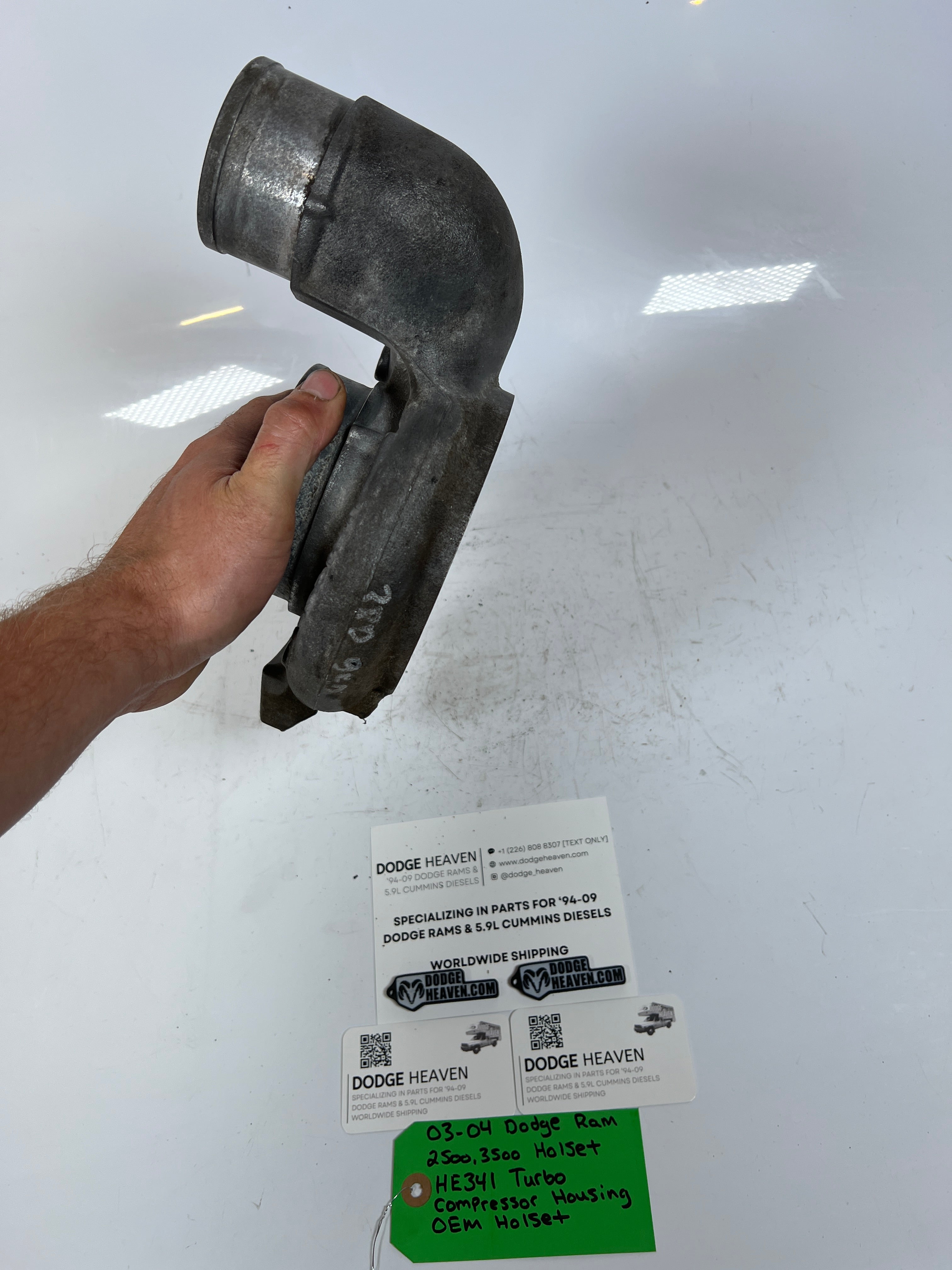 2003-2004 Dodge Ram 5.9L Cummins HE341 Holset Turbo Compressor Housing