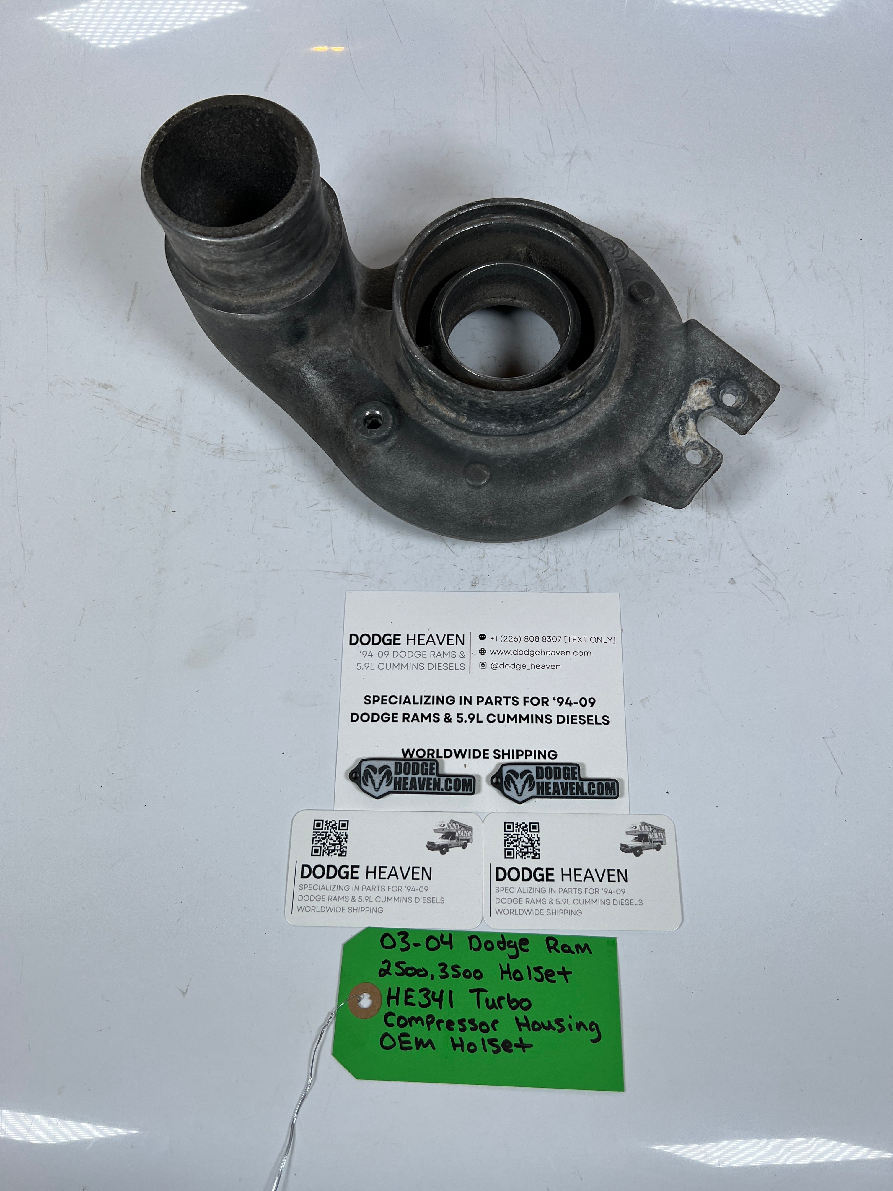 2003-2004 Dodge Ram 5.9L Cummins HE341 Holset Turbo Compressor Housing