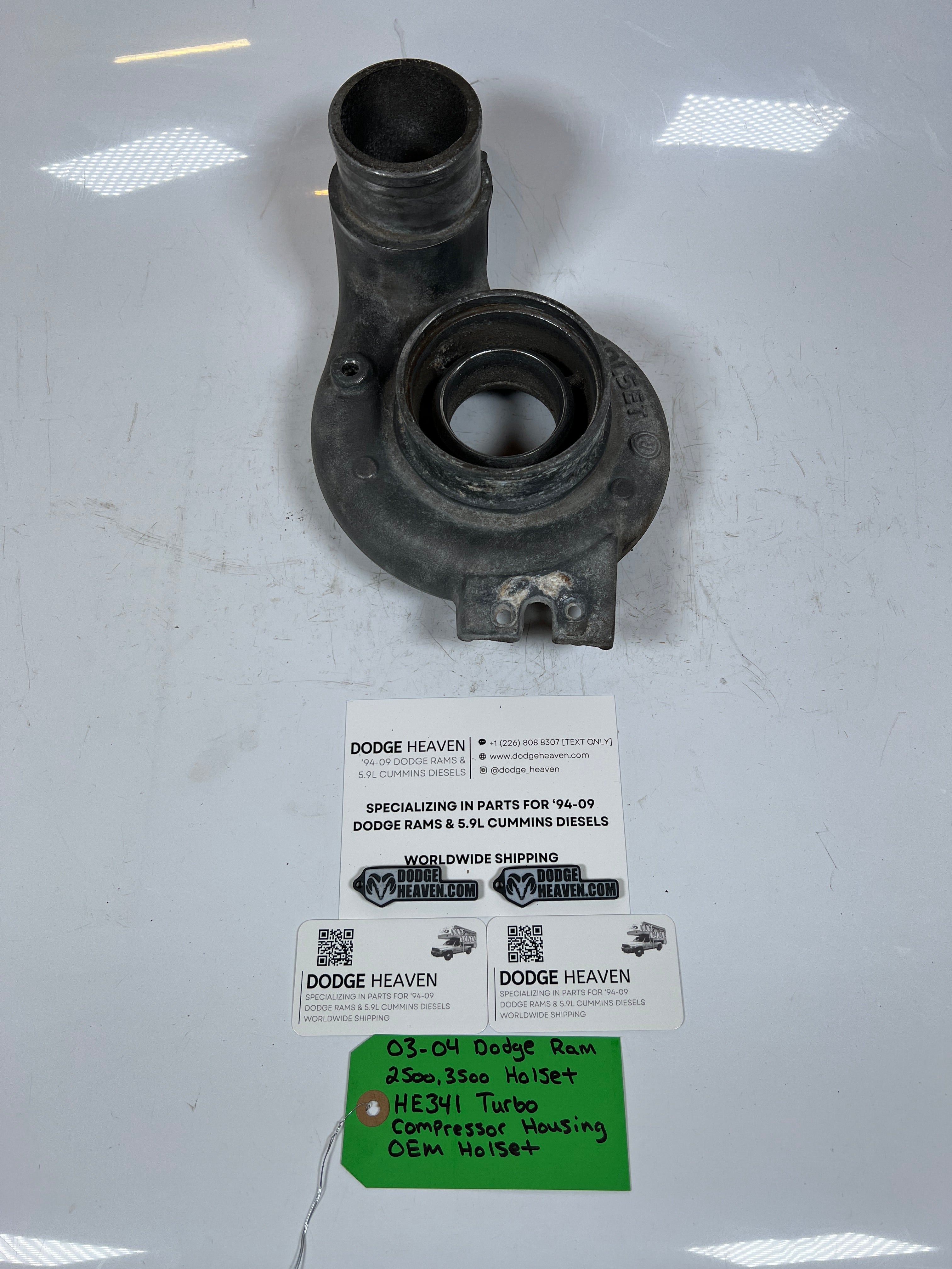 2003-2004 Dodge Ram 5.9L Cummins HE341 Holset Turbo Compressor Housing