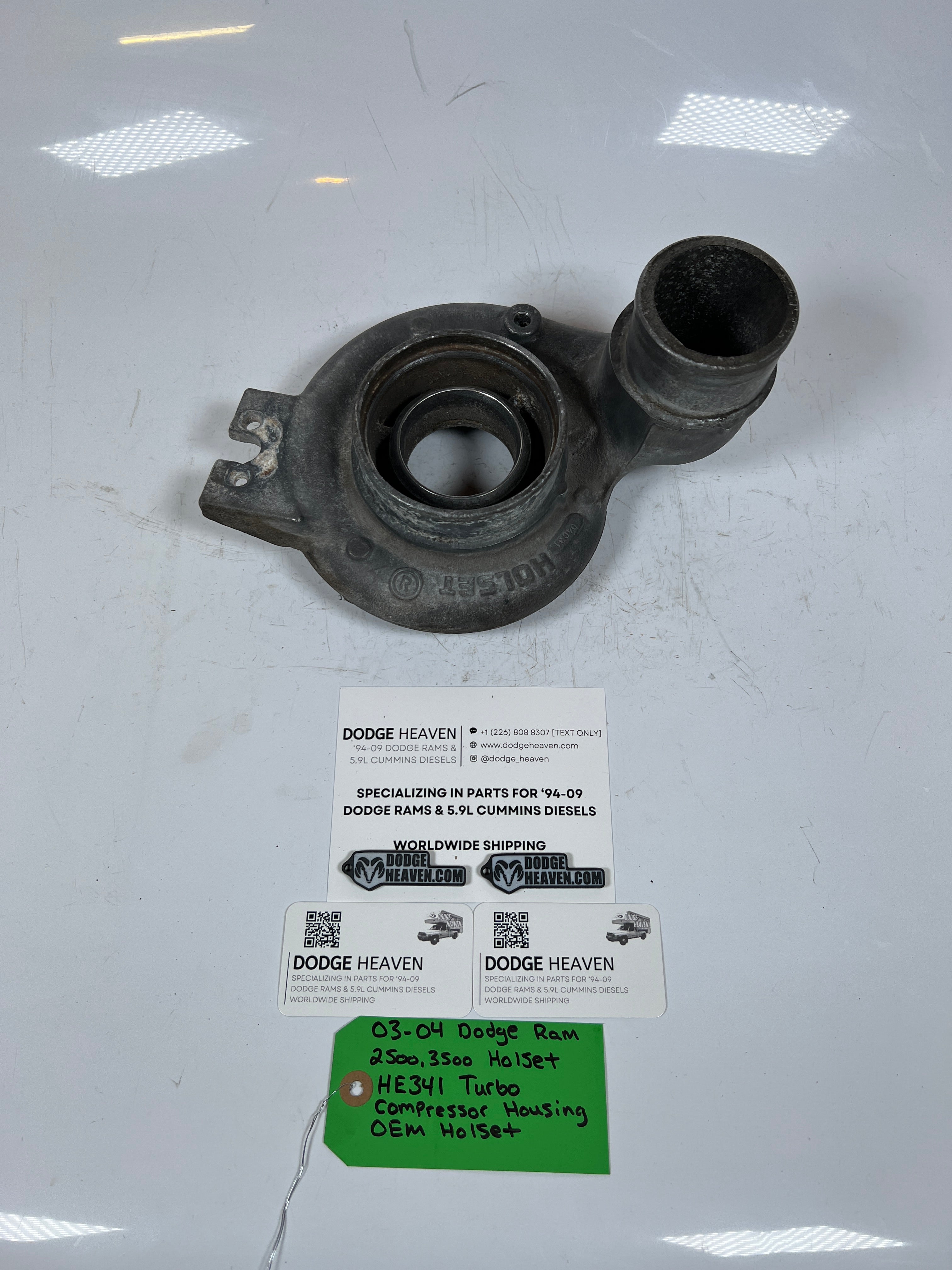 2003-2004 Dodge Ram 5.9L Cummins HE341 Holset Turbo Compressor Housing