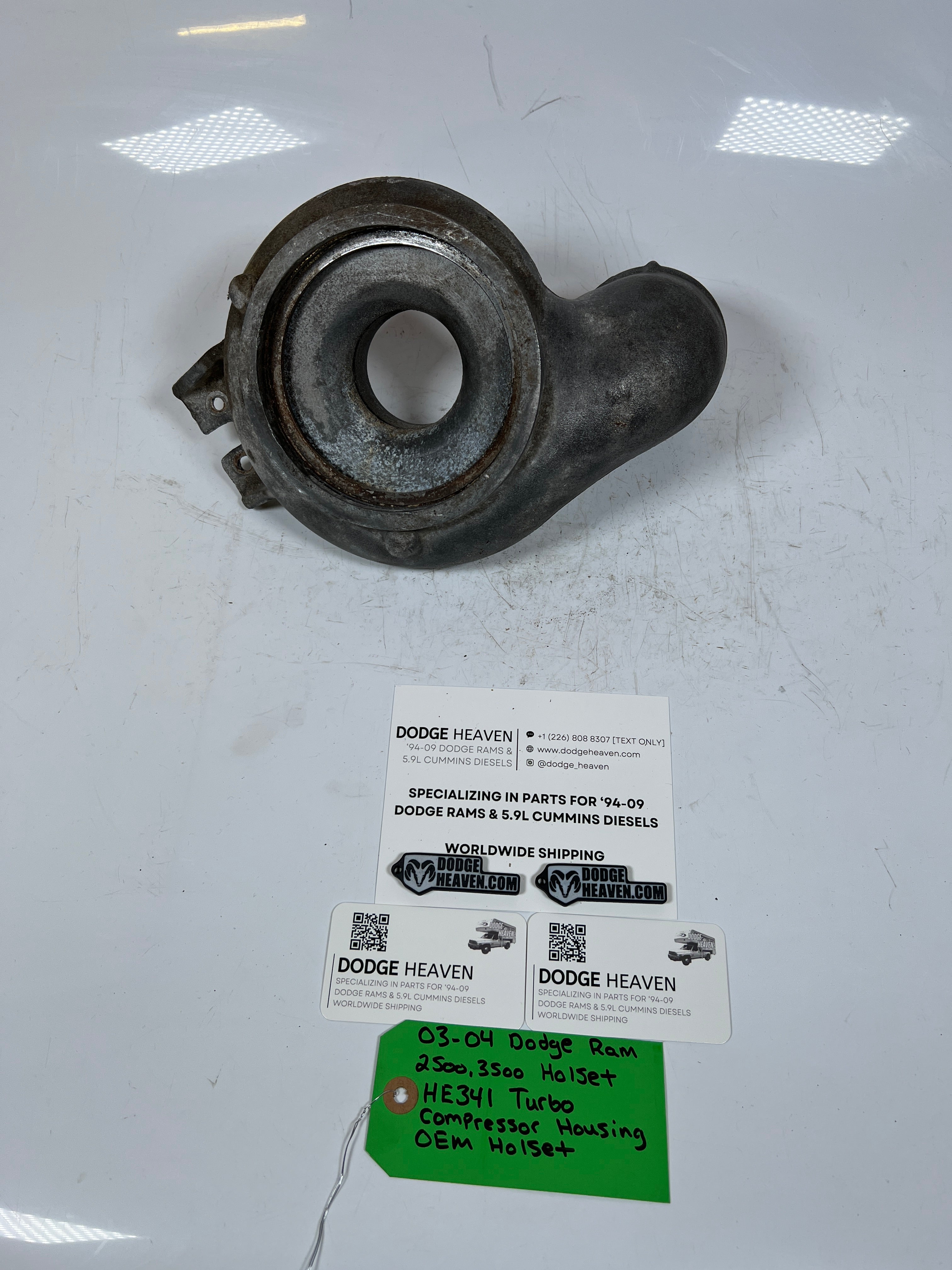2003-2004 Dodge Ram 5.9L Cummins HE341 Holset Turbo Compressor Housing