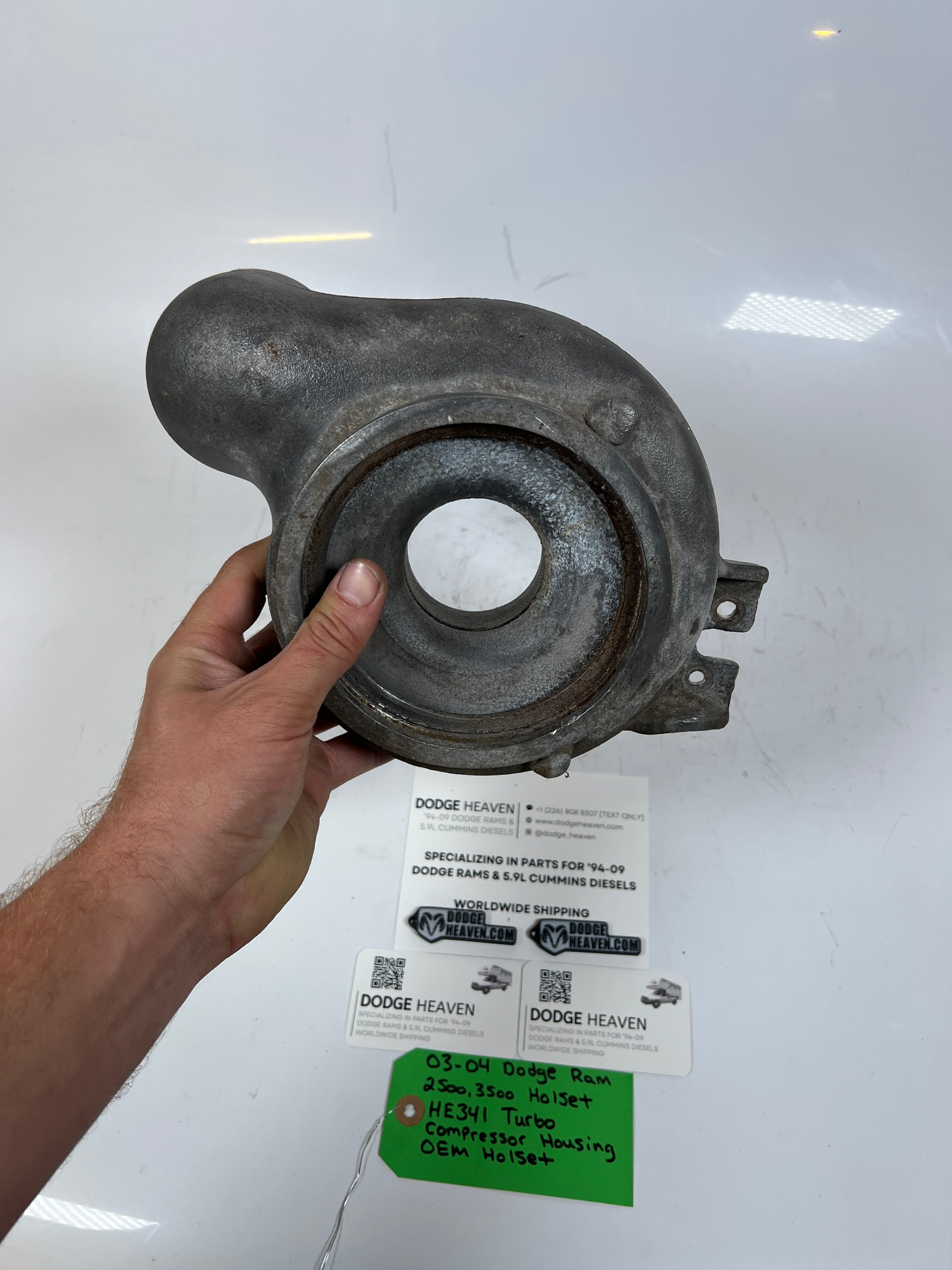 2003-2004 Dodge Ram 5.9L Cummins HE341 Holset Turbo Compressor Housing