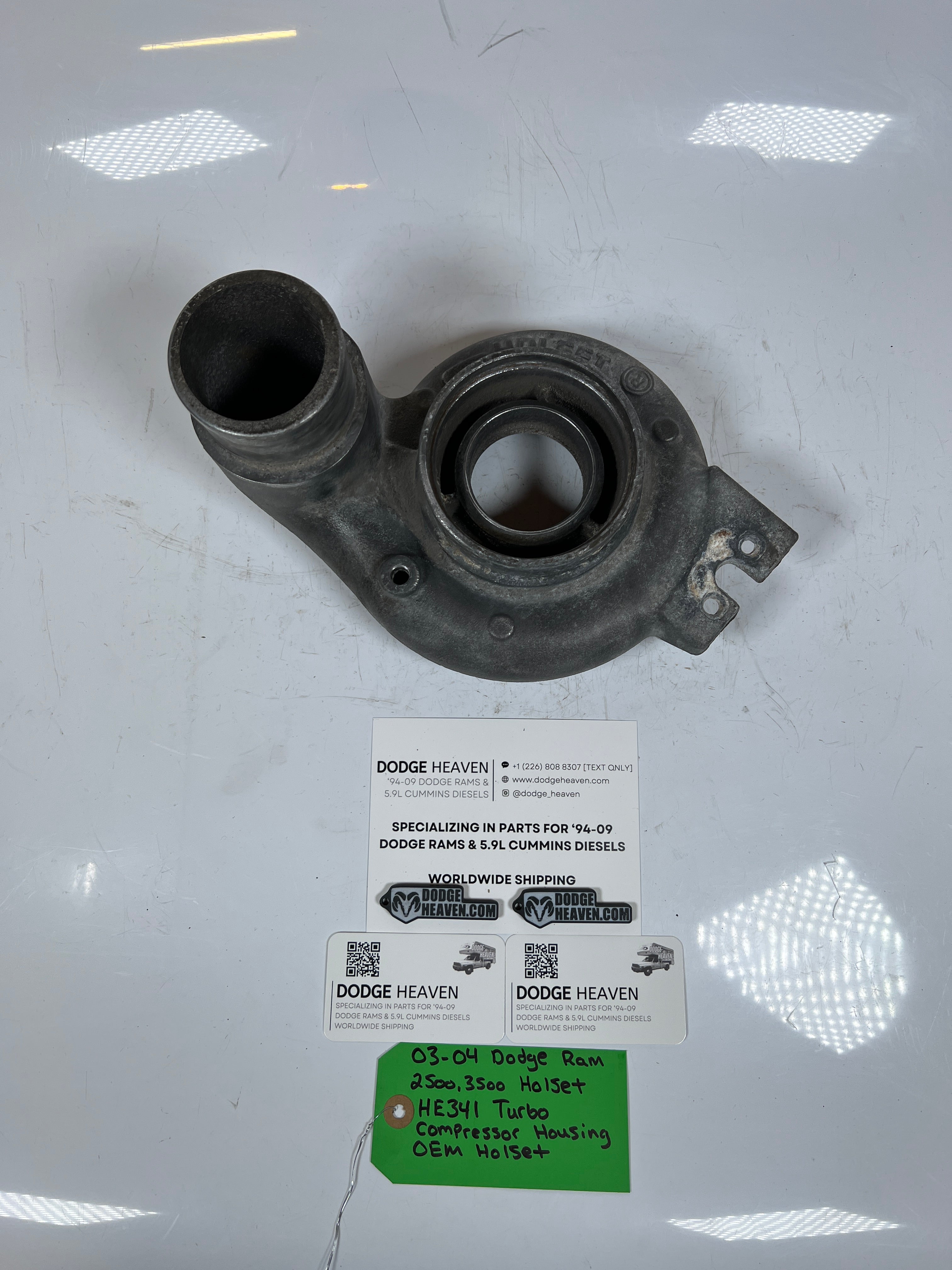 2003-2004 Dodge Ram 5.9L Cummins HE341 Holset Turbo Compressor Housing