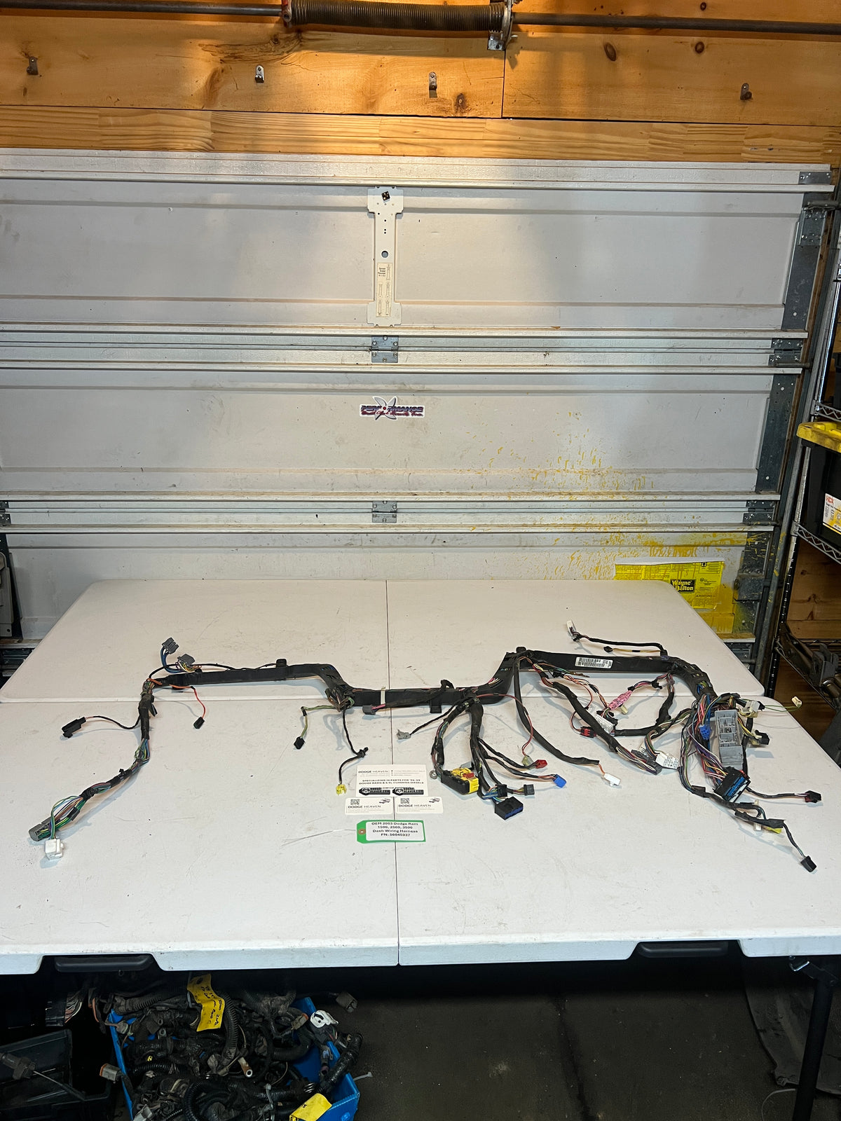 2003 Dodge Ram 1500-3500 Laramie Heated Seat Dash Wiring Harness 56045937AD