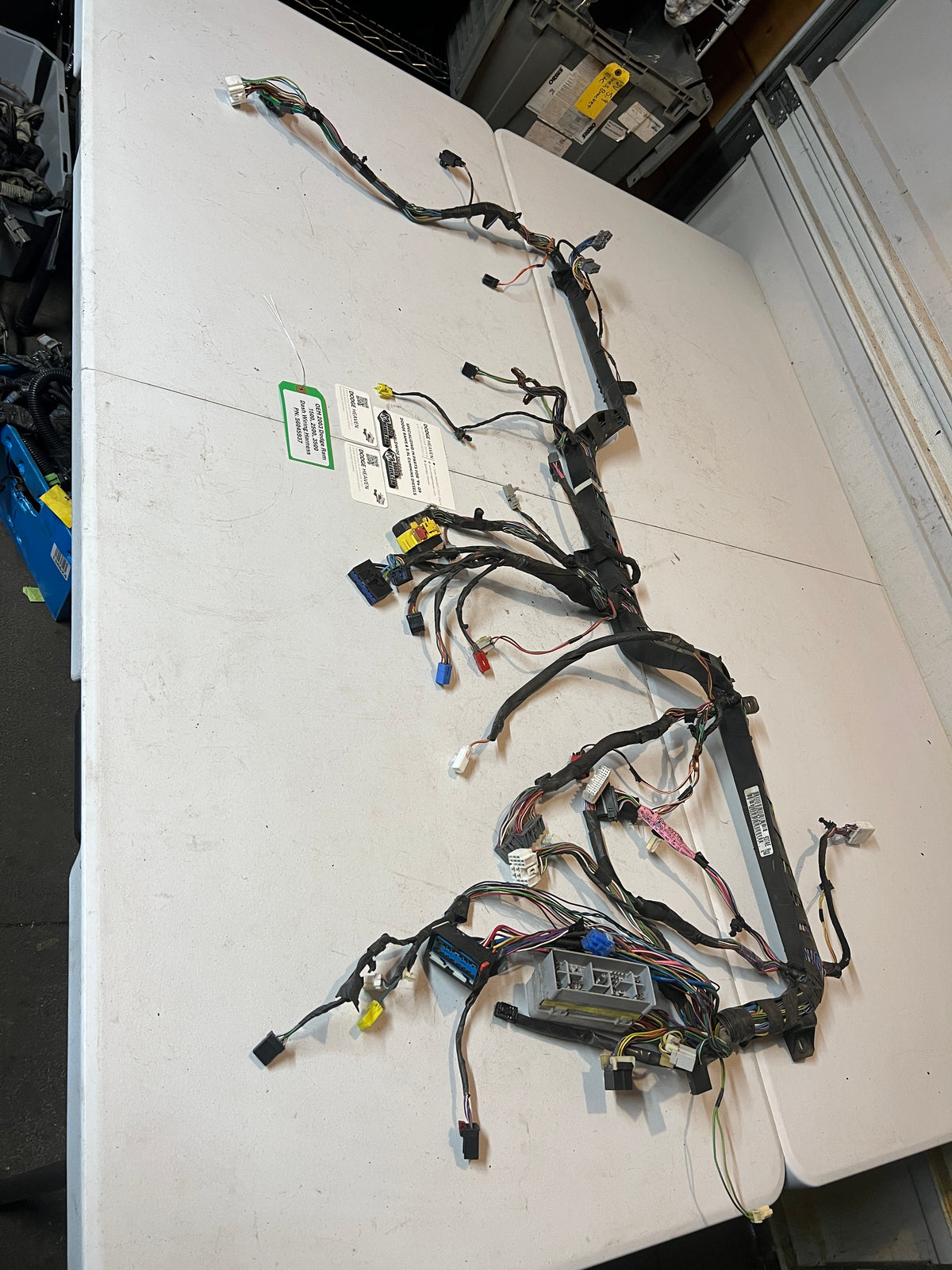 2003 Dodge Ram 1500-3500 Laramie Heated Seat Dash Wiring Harness 56045937AD