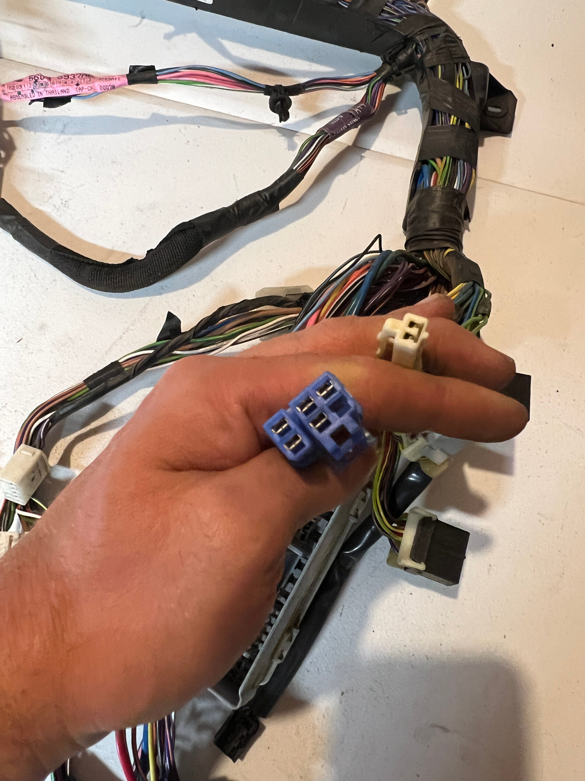 2003 Dodge Ram 1500-3500 Laramie Heated Seat Dash Wiring Harness 56045937AD
