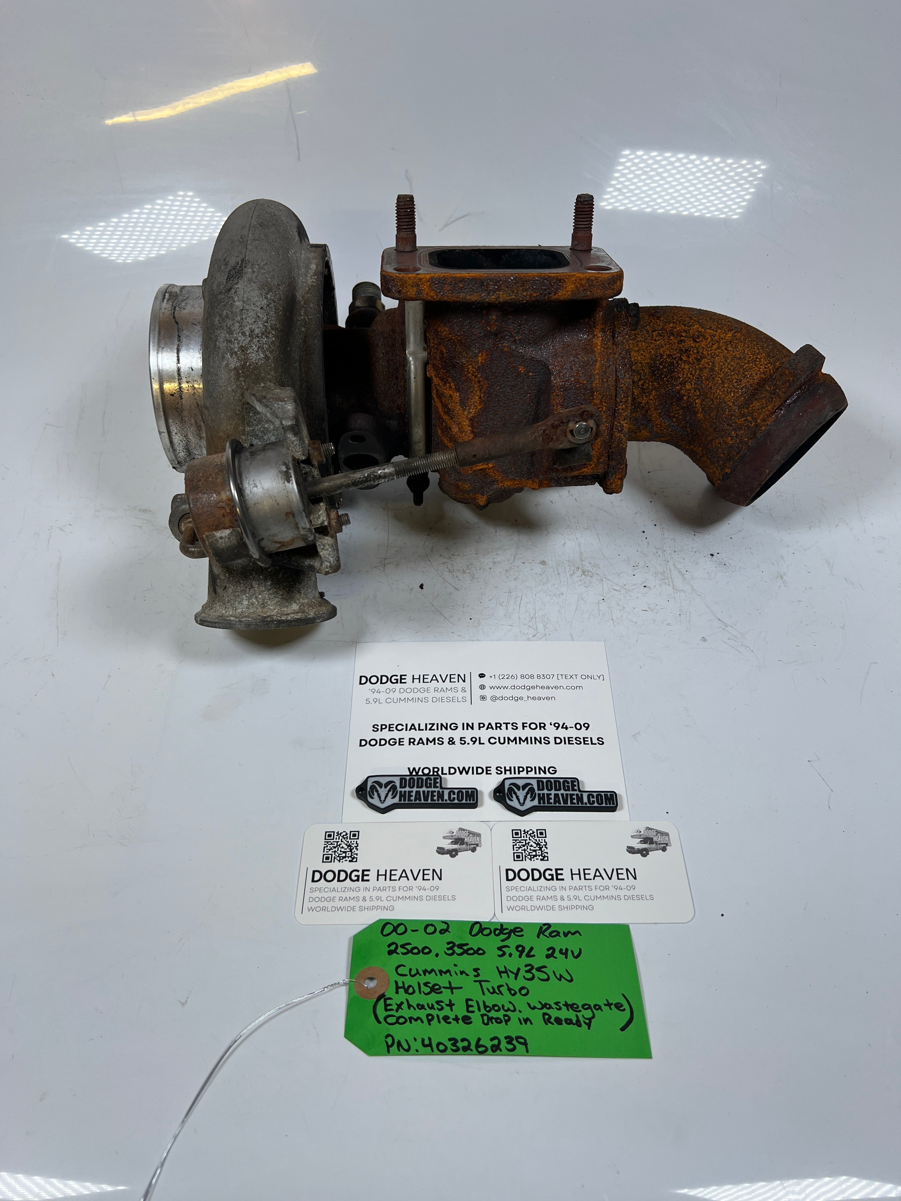 2000-2002 Dodge Ram 5.9L 24V Cummins HY35W Holset Turbo