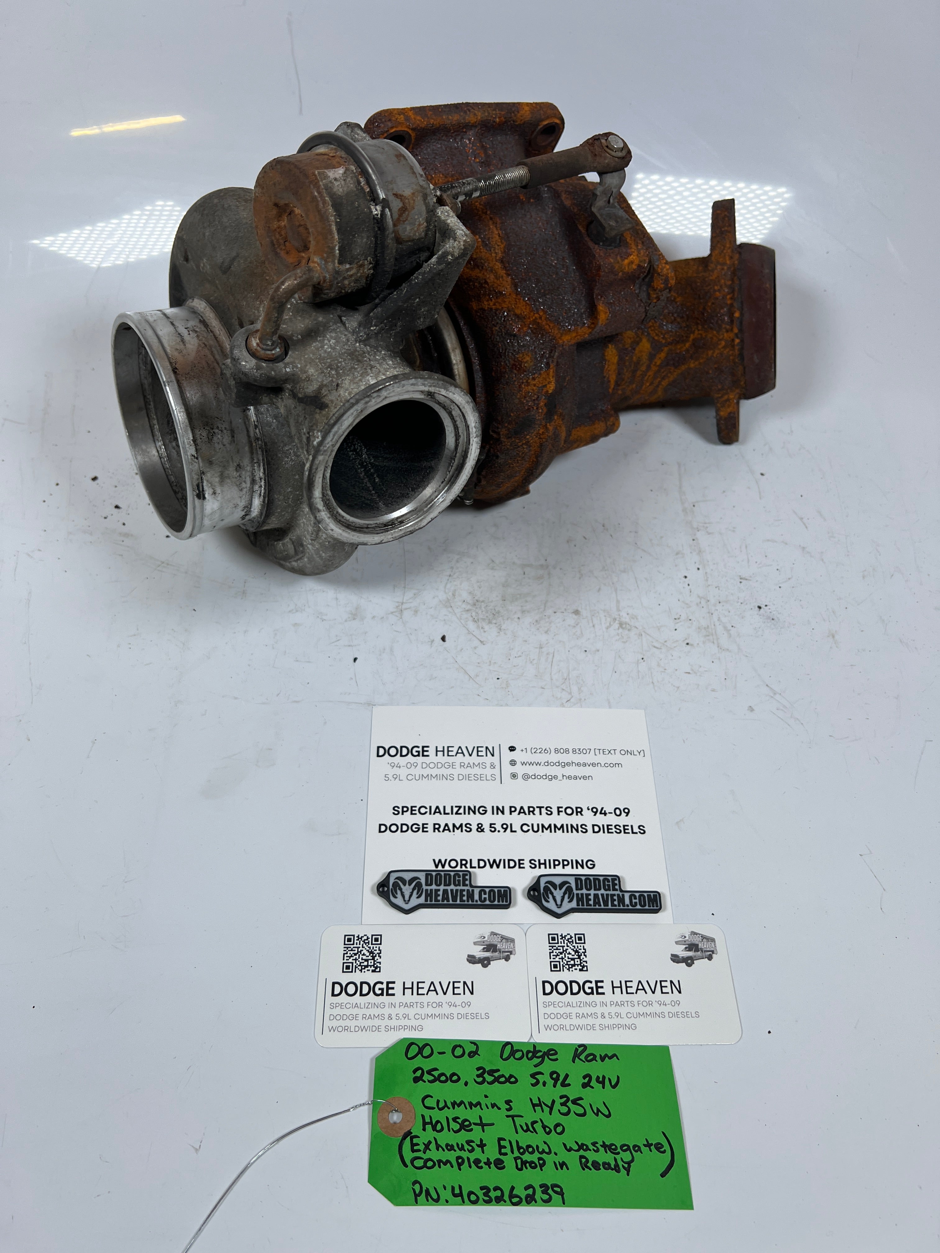 2000-2002 Dodge Ram 5.9L 24V Cummins HY35W Holset Turbo