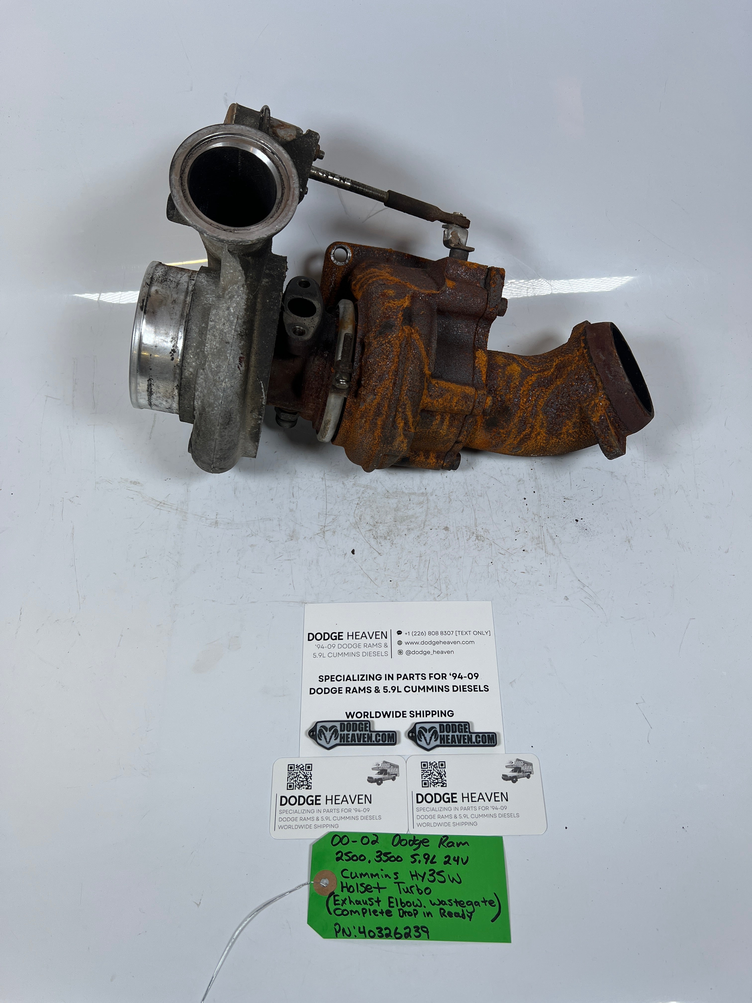 2000-2002 Dodge Ram 5.9L 24V Cummins HY35W Holset Turbo