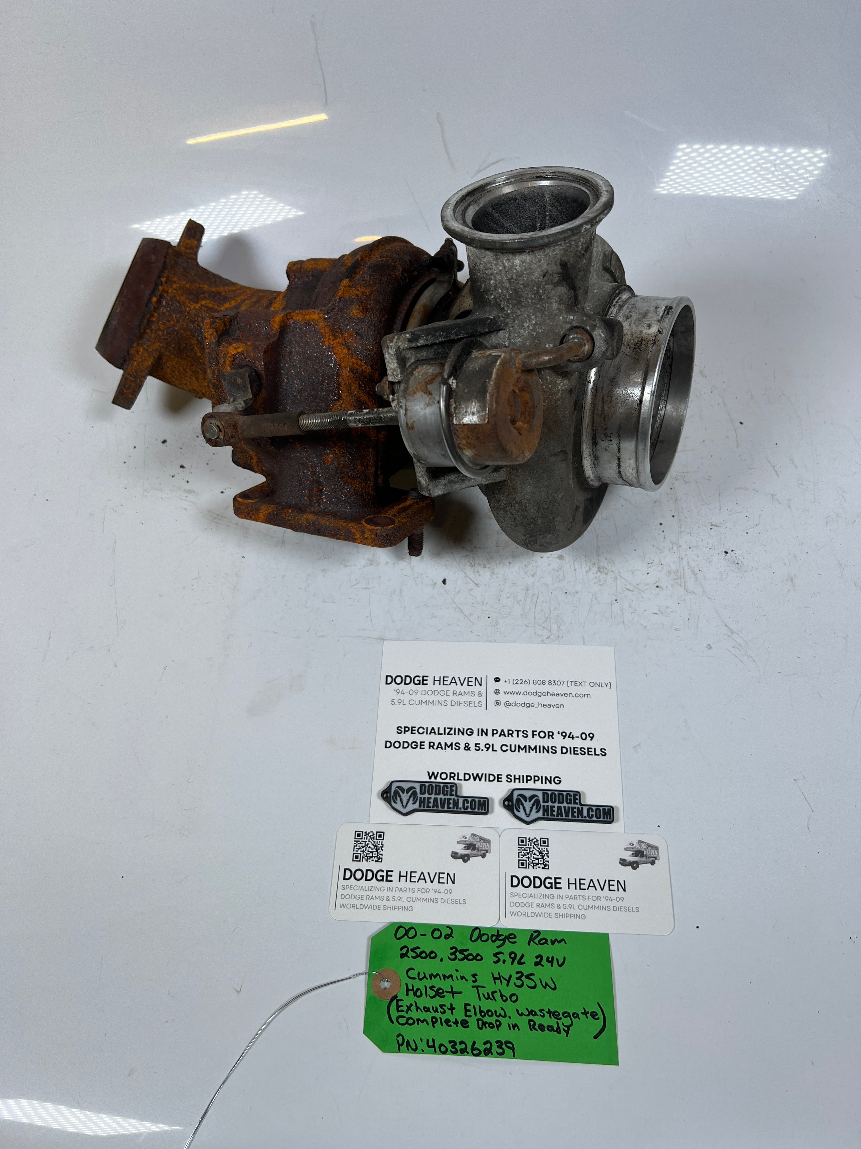 2000-2002 Dodge Ram 5.9L 24V Cummins HY35W Holset Turbo