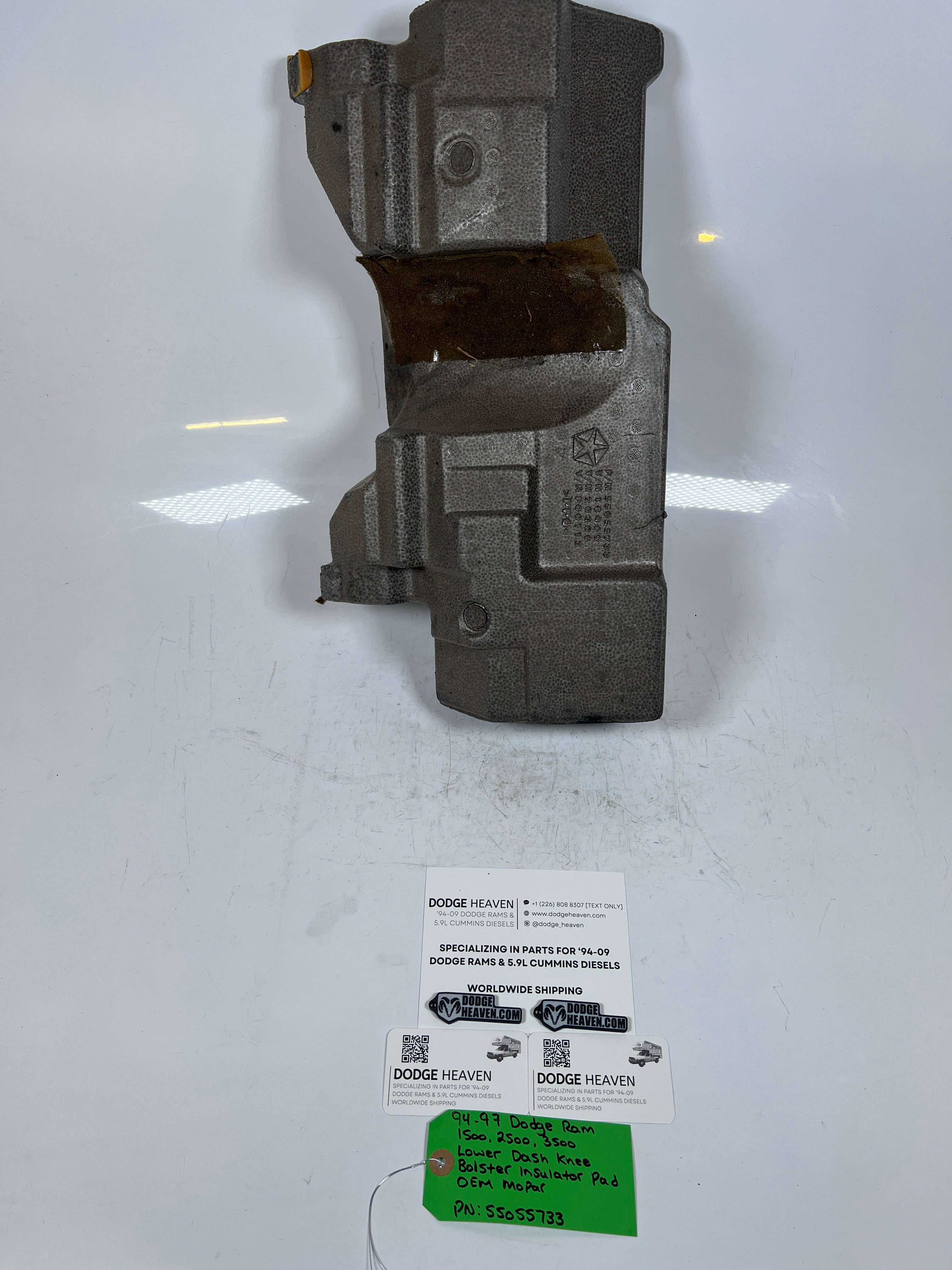 1994-1997 Dodge Ram Lower Dash Knee Bolster Insulator Pad
