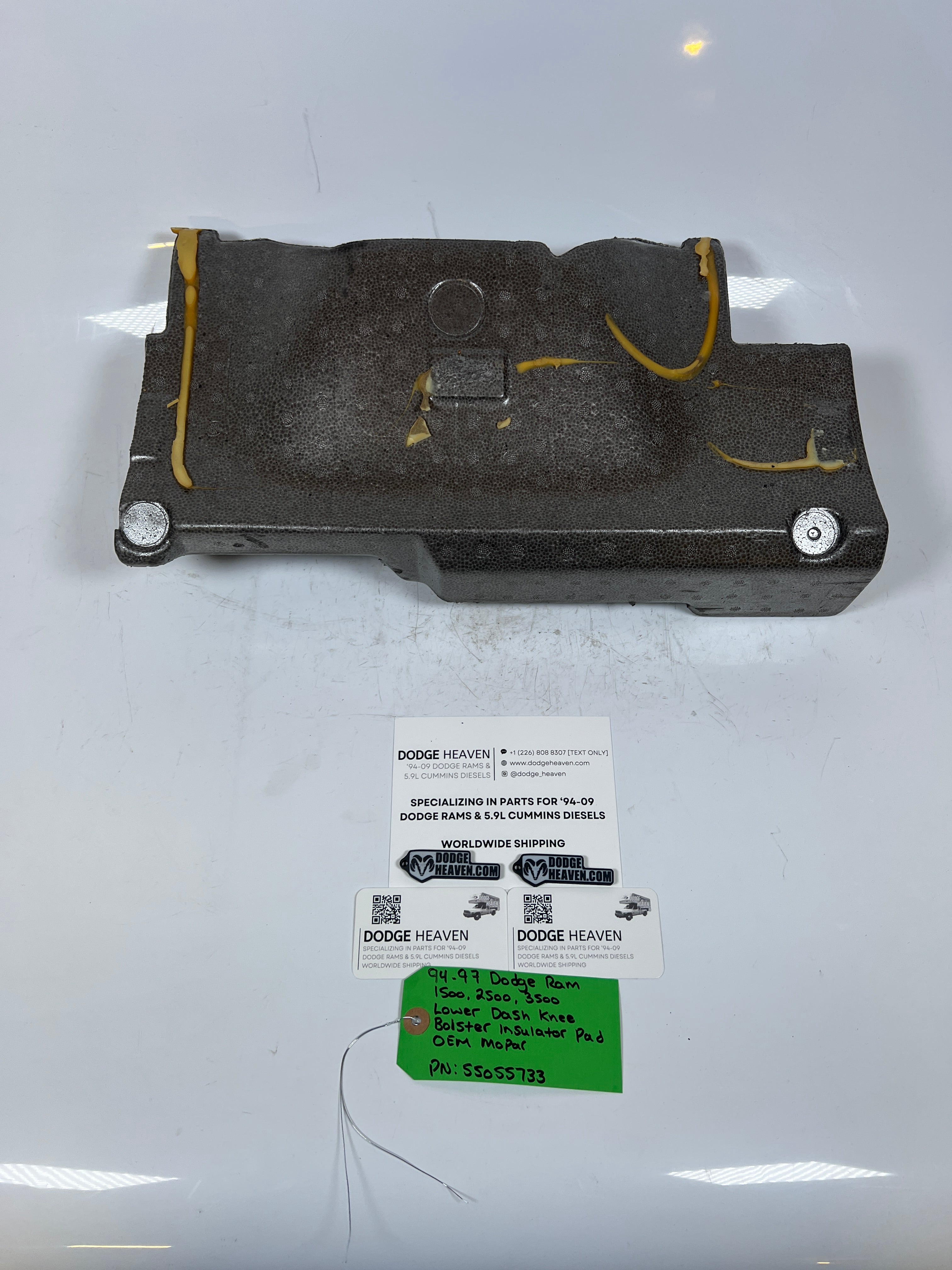 1994-1997 Dodge Ram Lower Dash Knee Bolster Insulator Pad