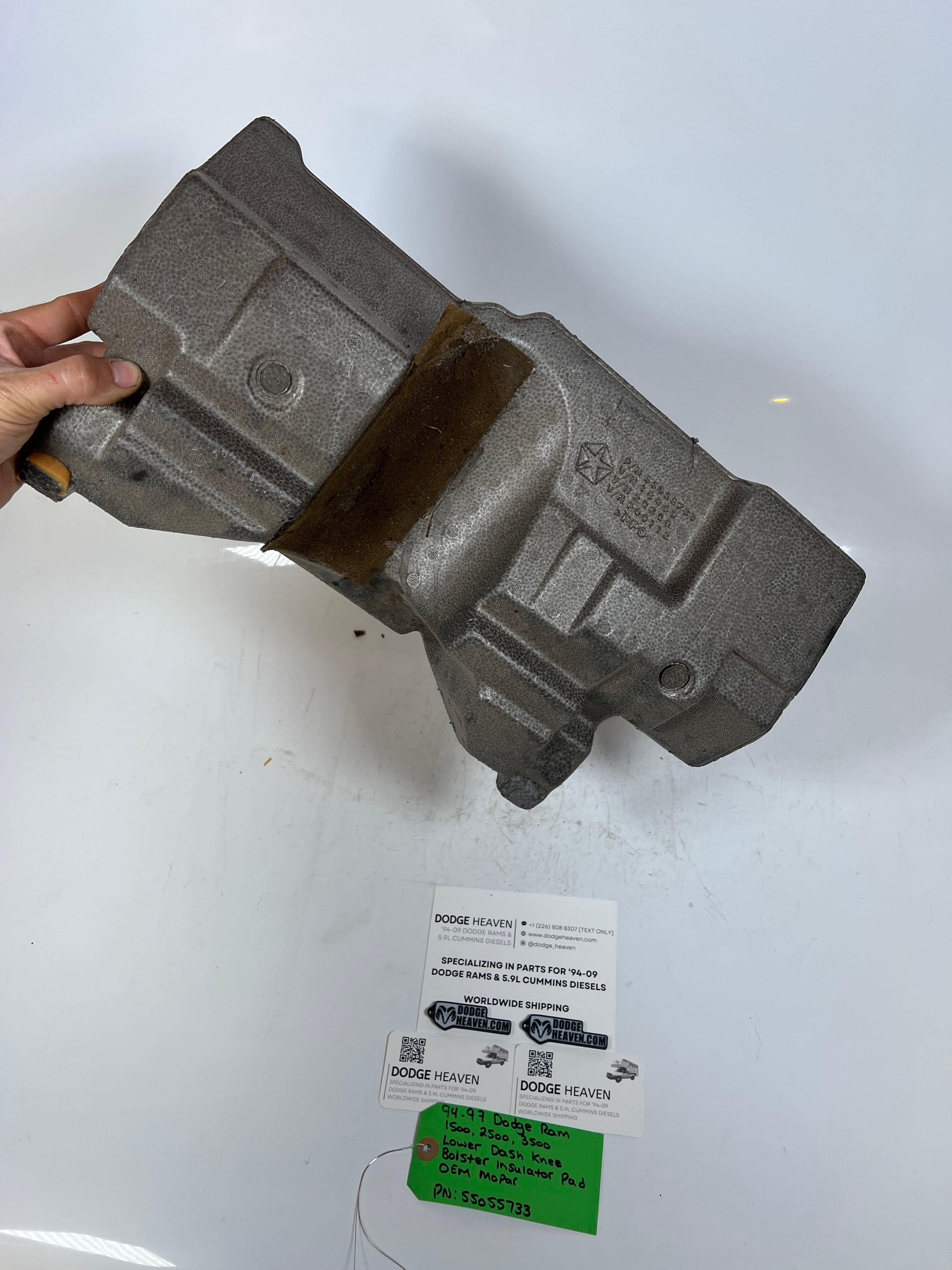 1994-1997 Dodge Ram Lower Dash Knee Bolster Insulator Pad