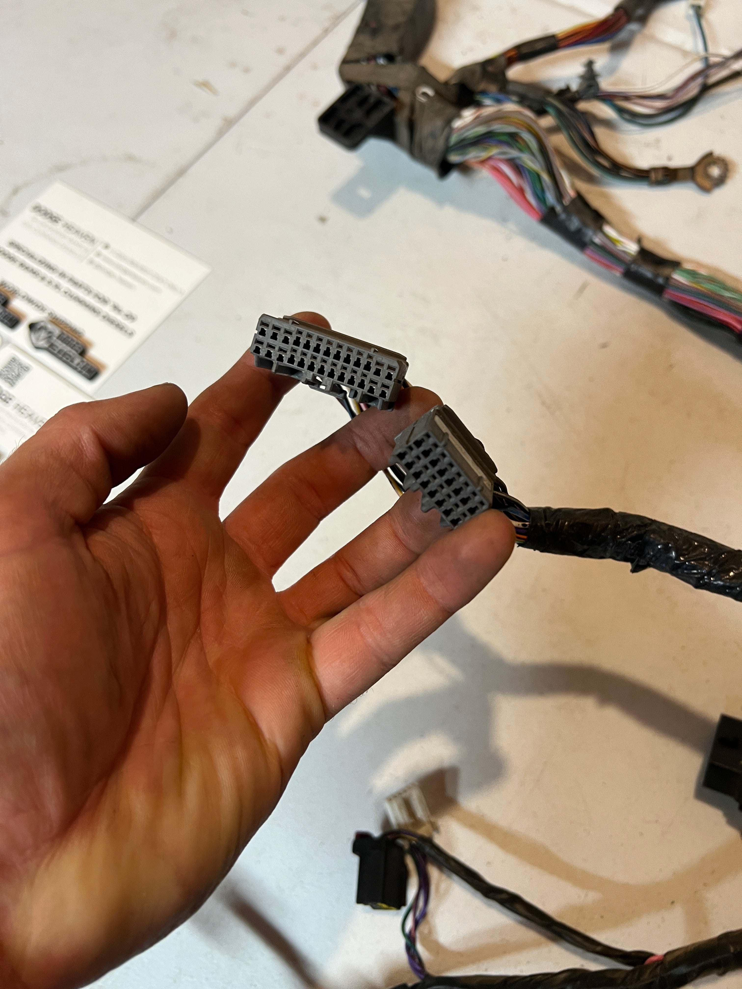 2006-2006 Dodge Ram 1500 2500 3500 Dash Wiring Harness