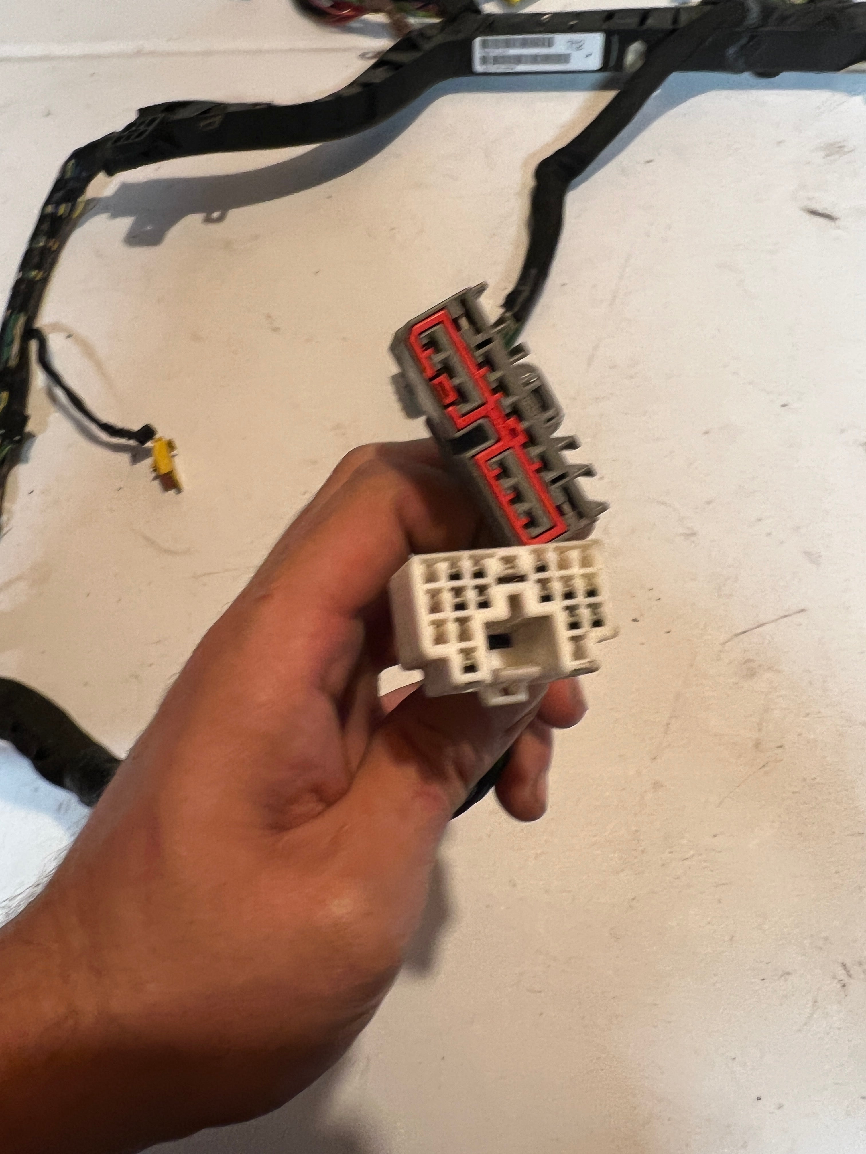 2007-2007 Dodge Ram 1500 2500 3500 Dash Wiring Harness