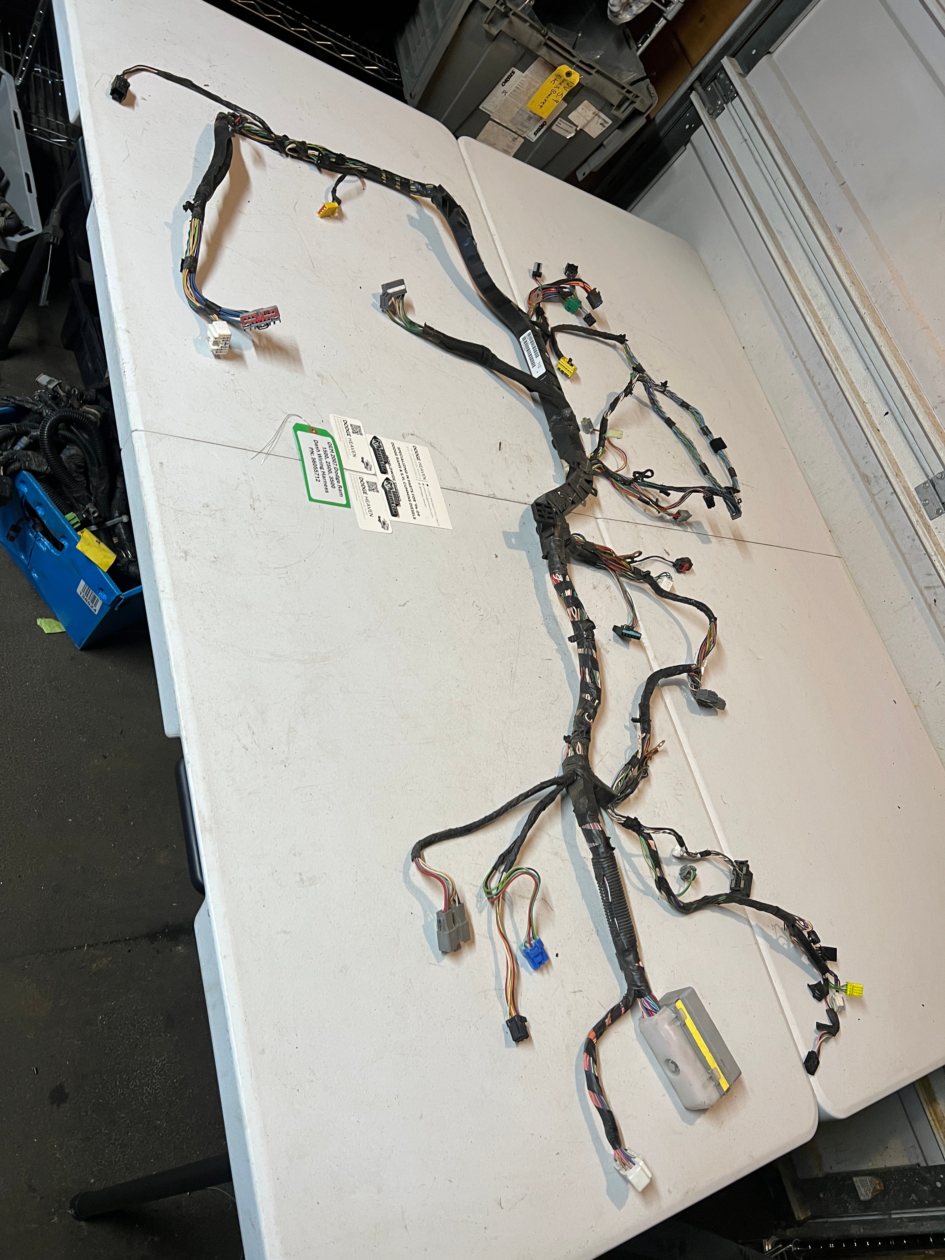2007-2007 Dodge Ram 1500 2500 3500 Dash Wiring Harness
