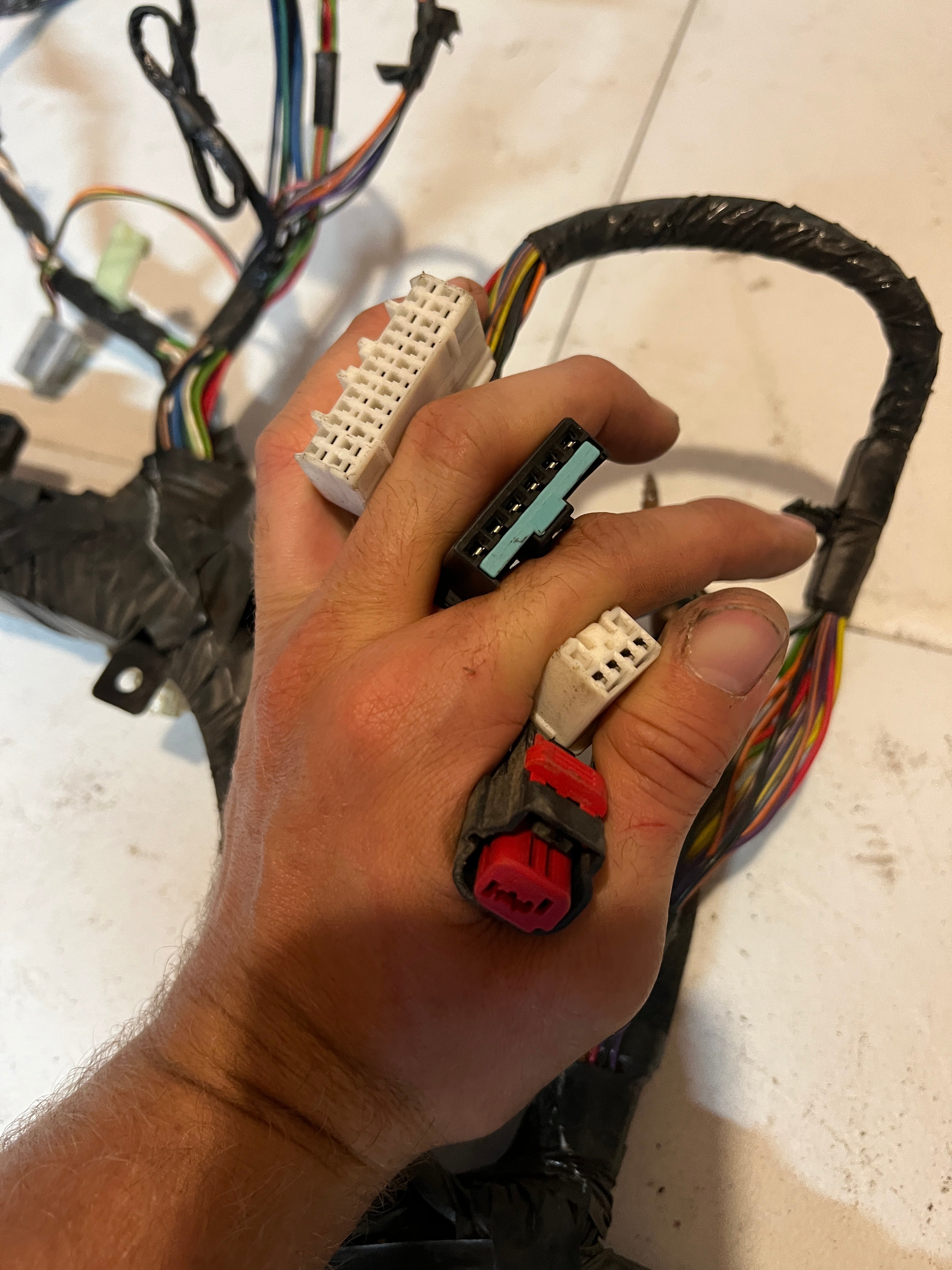 2007-2007 Dodge Ram 1500 2500 3500 Dash Wiring Harness