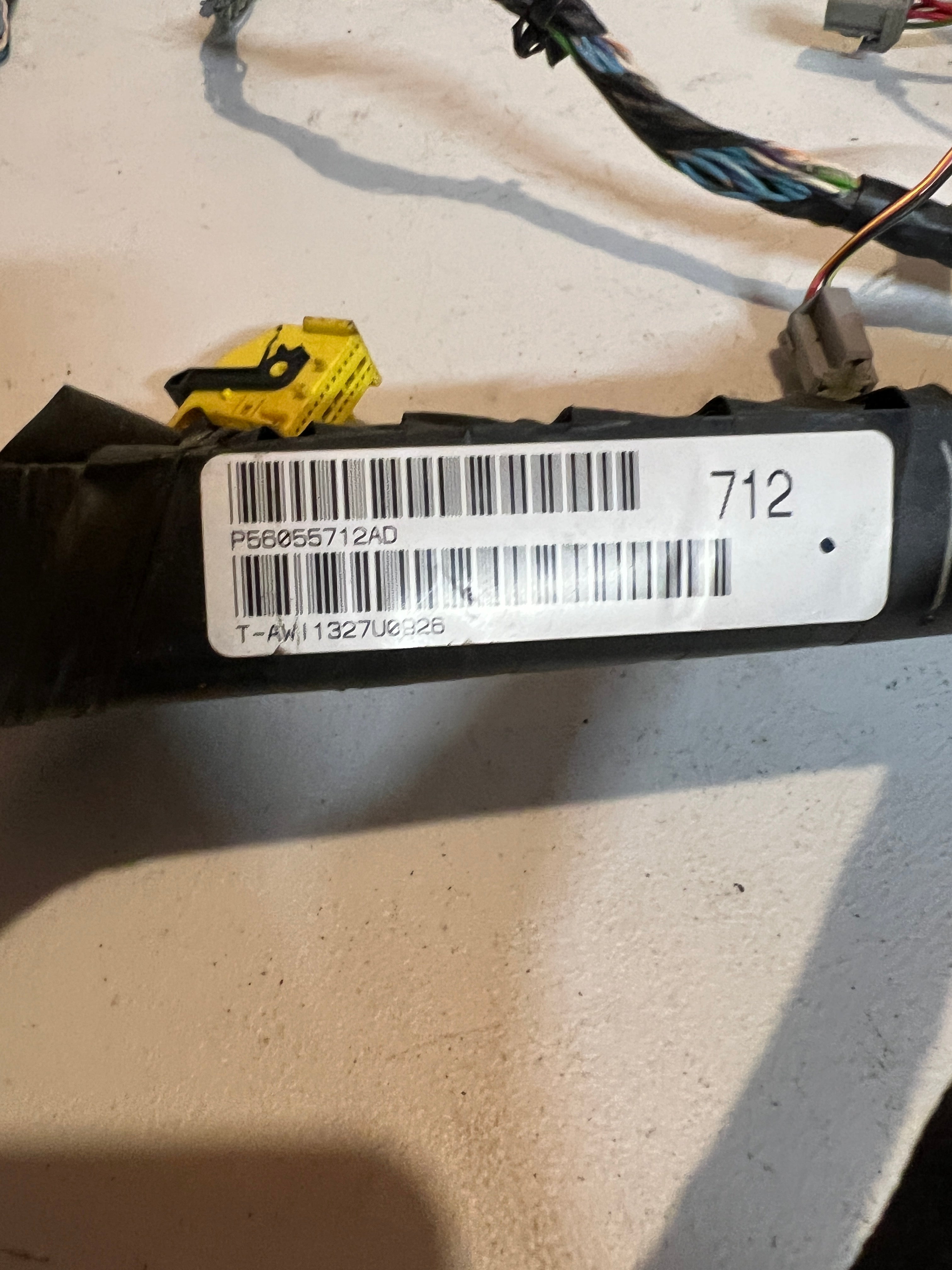 2007-2007 Dodge Ram 1500 2500 3500 Dash Wiring Harness
