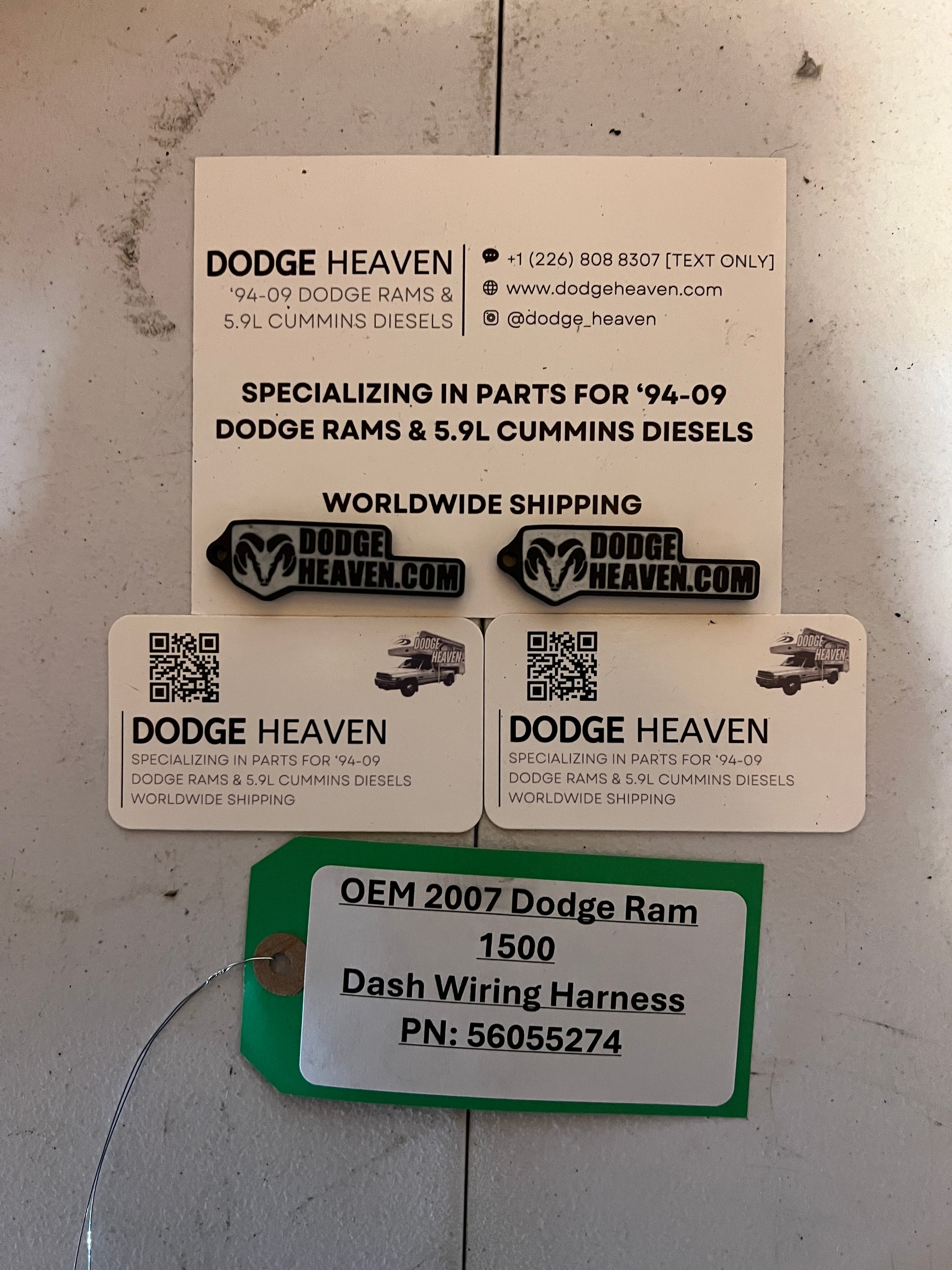 2007-2007 Dodge Ram 1500 Dash Wiring Harness
