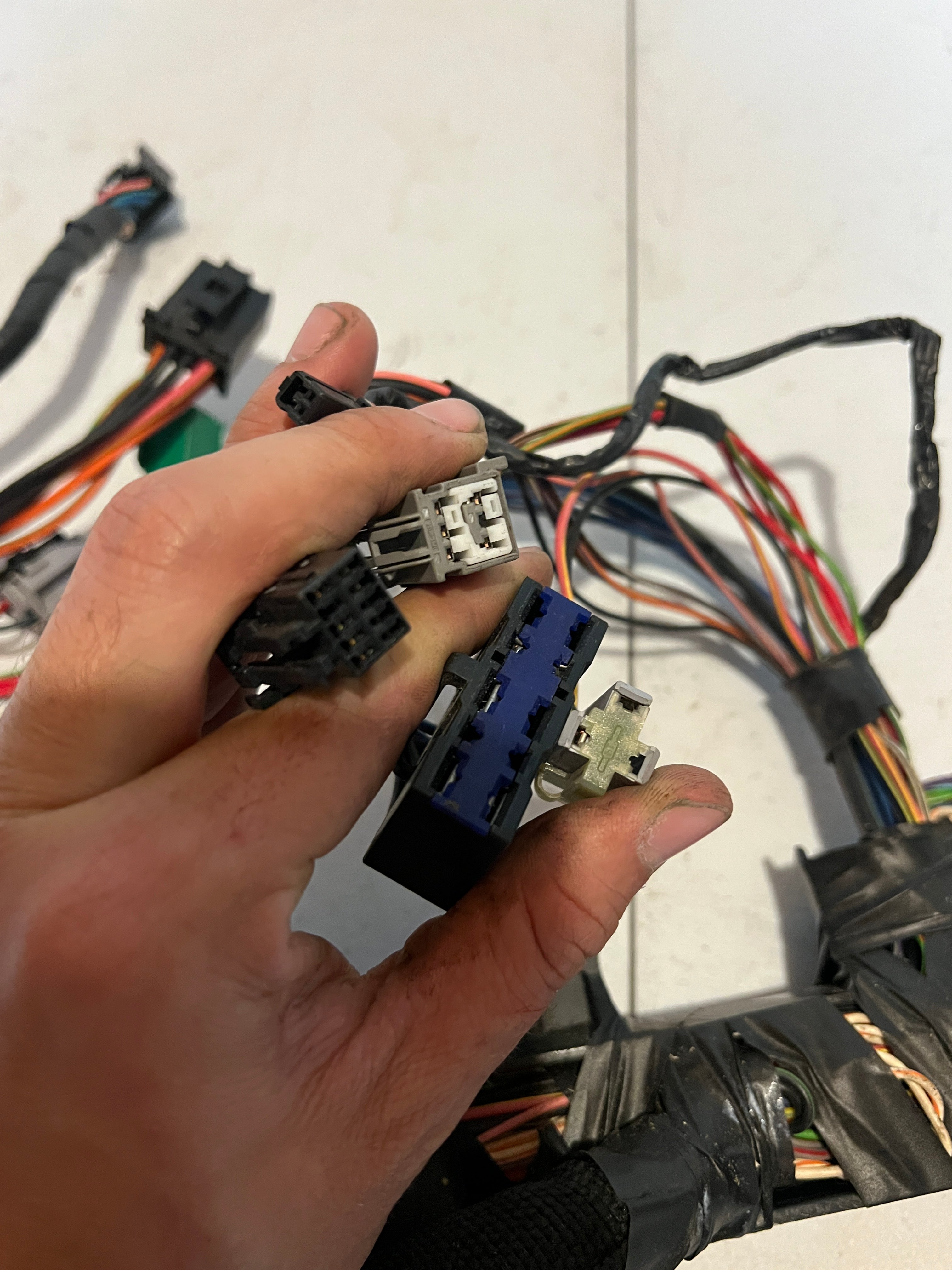 2008-2008 Dodge Ram 1500 2500 3500 Dash Wiring Harness