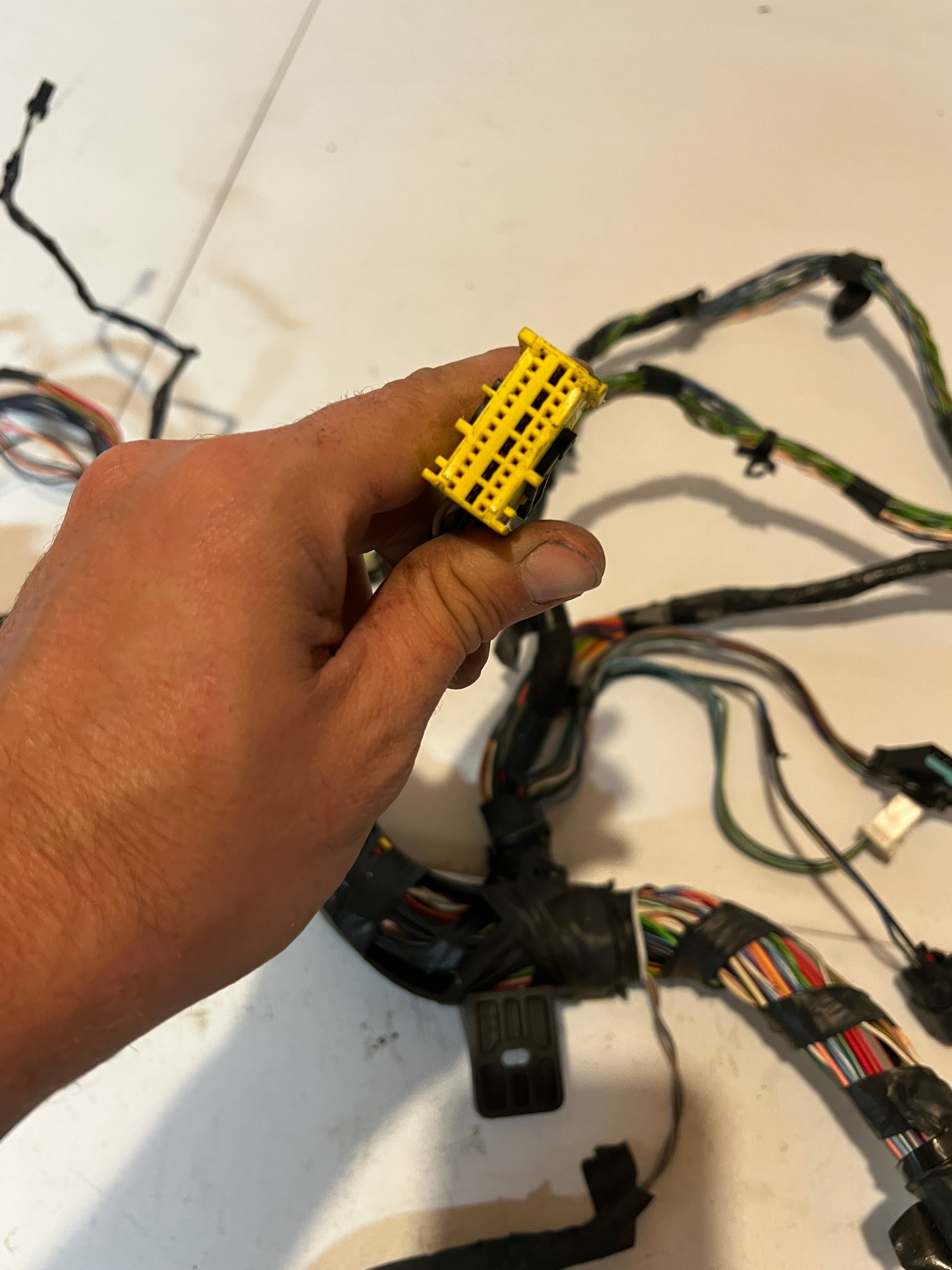 2008-2008 Dodge Ram 1500 2500 3500 Dash Wiring Harness