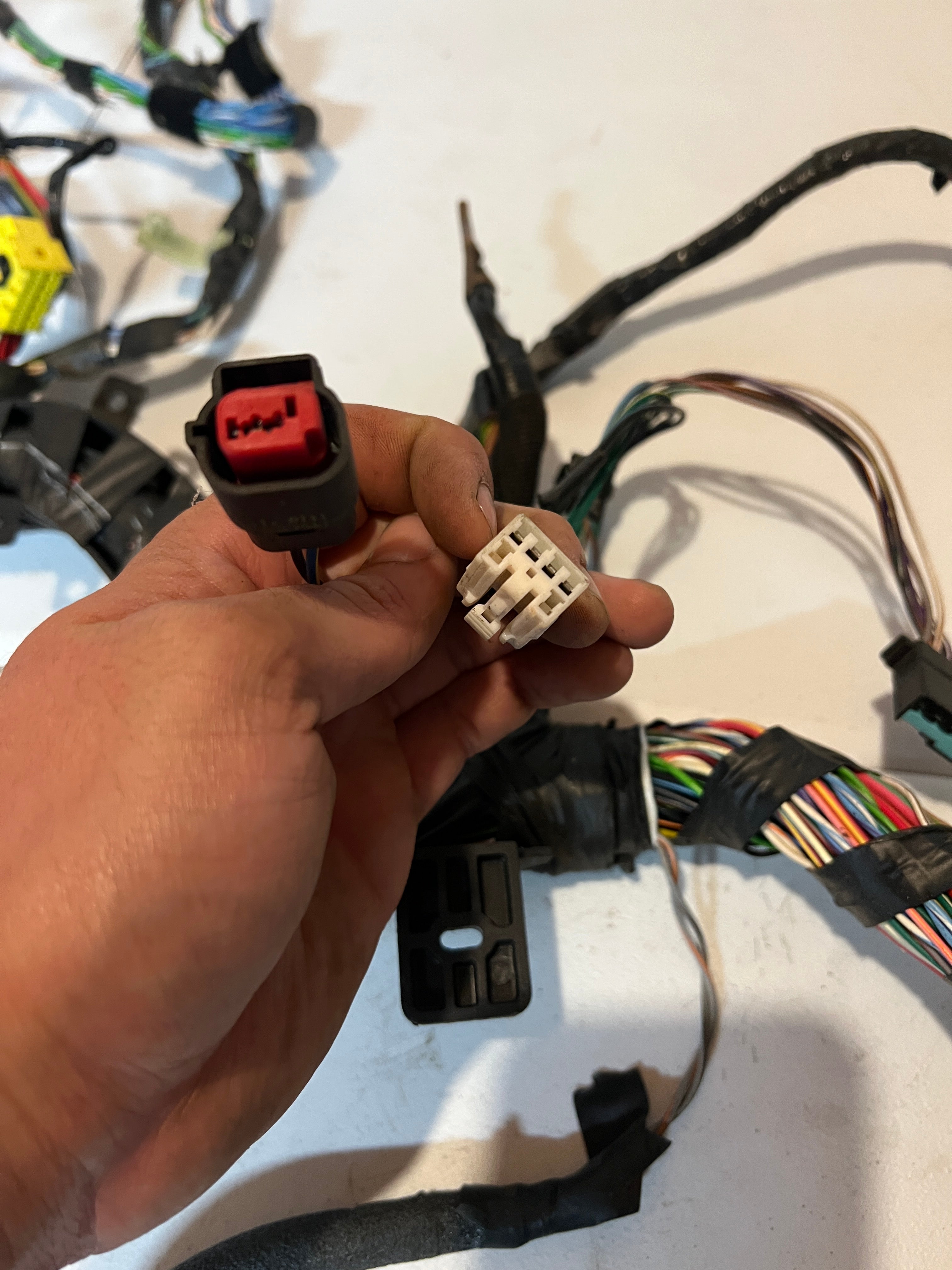 2008-2008 Dodge Ram 1500 2500 3500 Dash Wiring Harness