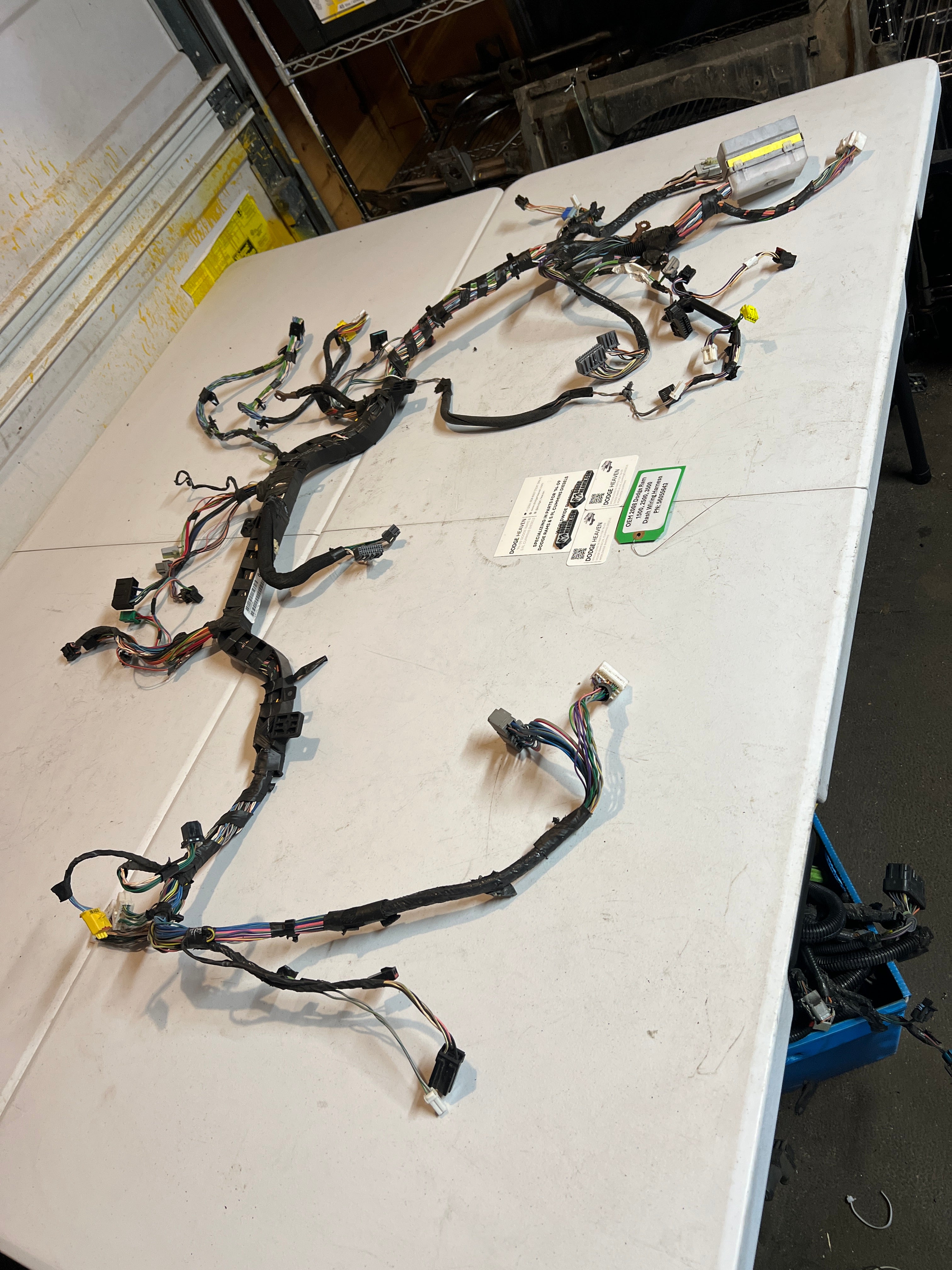 2008-2008 Dodge Ram 1500 2500 3500 Dash Wiring Harness