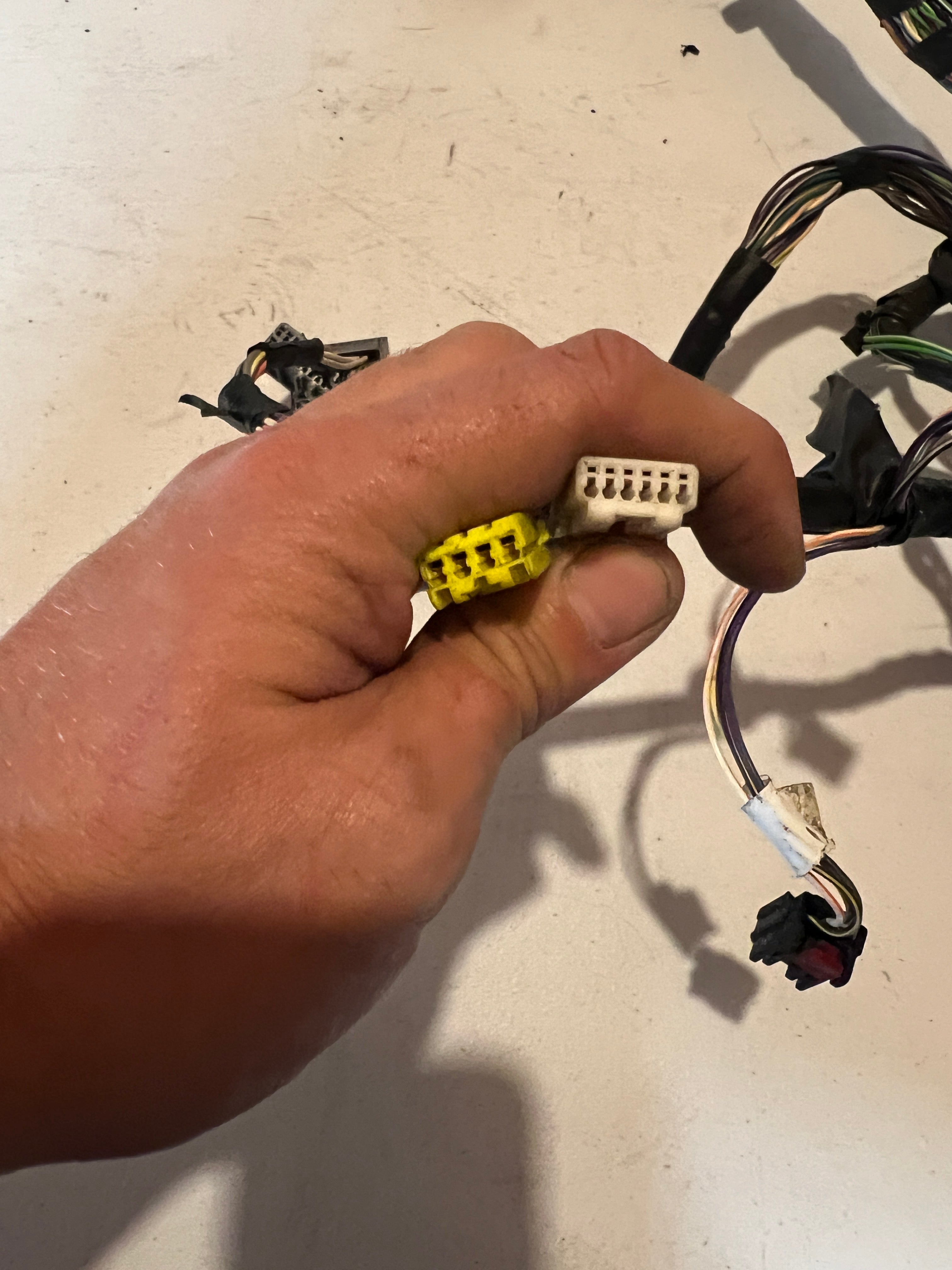2008-2008 Dodge Ram 1500 2500 3500 Dash Wiring Harness